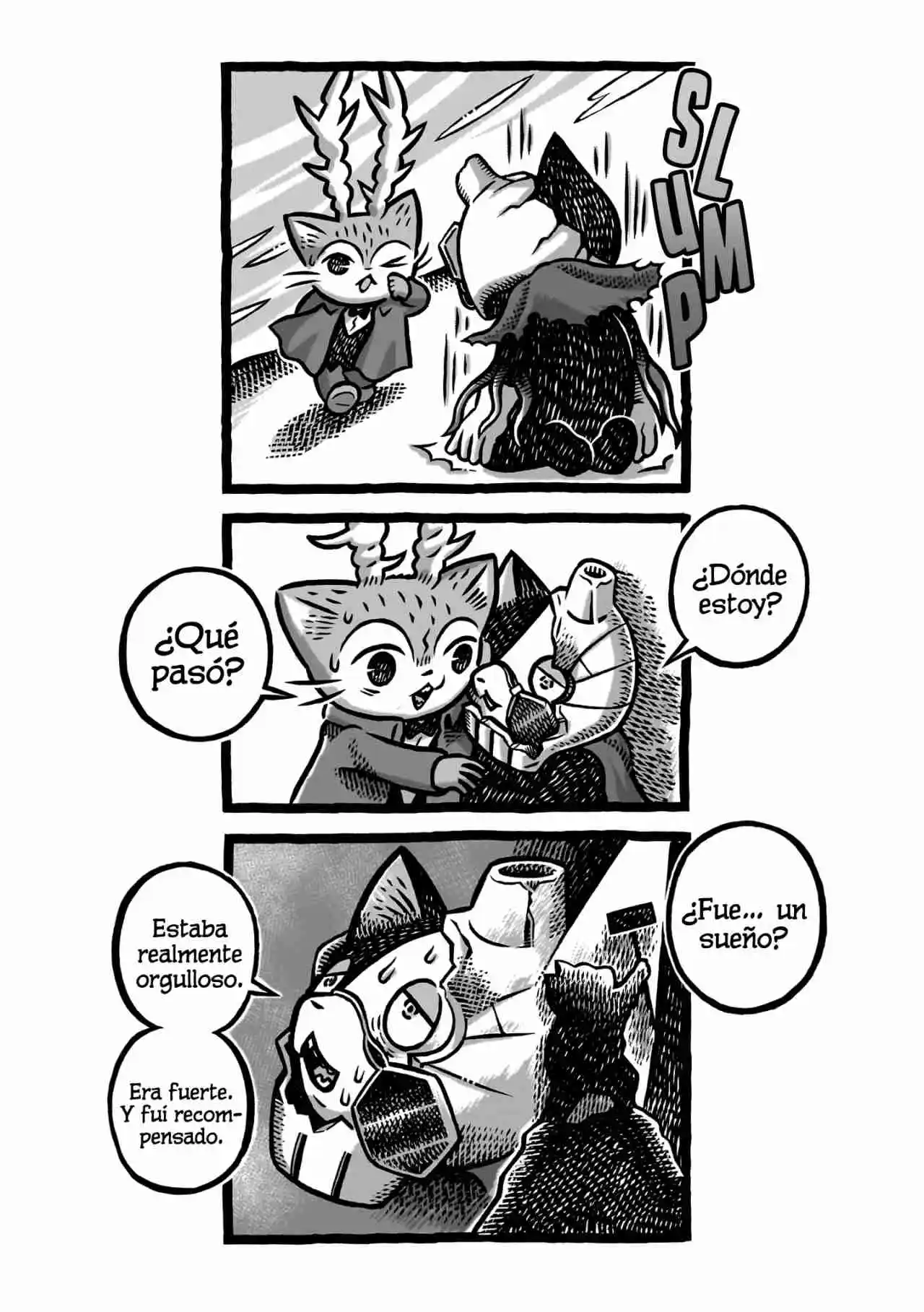 Morris: Tsuno Ga Haeta Neko No Bouken Native - Capítulo 18 - Página 8 - LectorTMOo