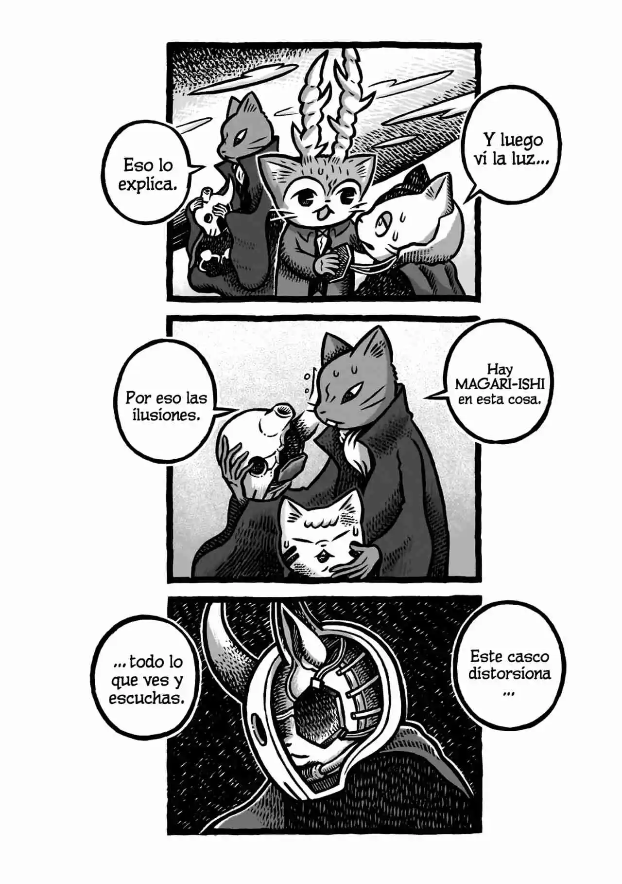 Morris: Tsuno Ga Haeta Neko No Bouken Native - Capítulo 18 - Página 9 - LectorTMOo