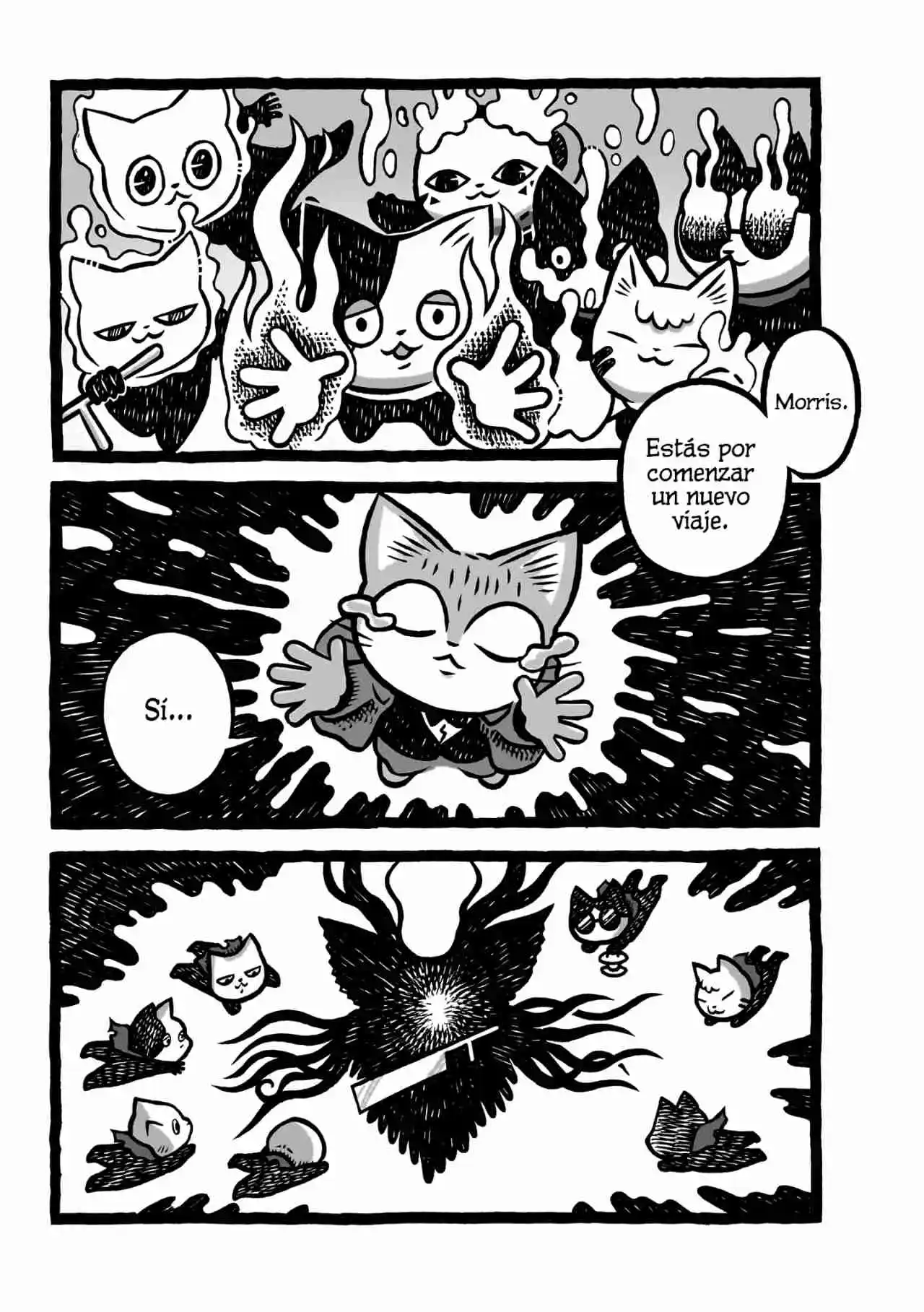 Morris: Tsuno Ga Haeta Neko No Bouken Native - Capítulo 20 - Página 9 - LectorTMOo