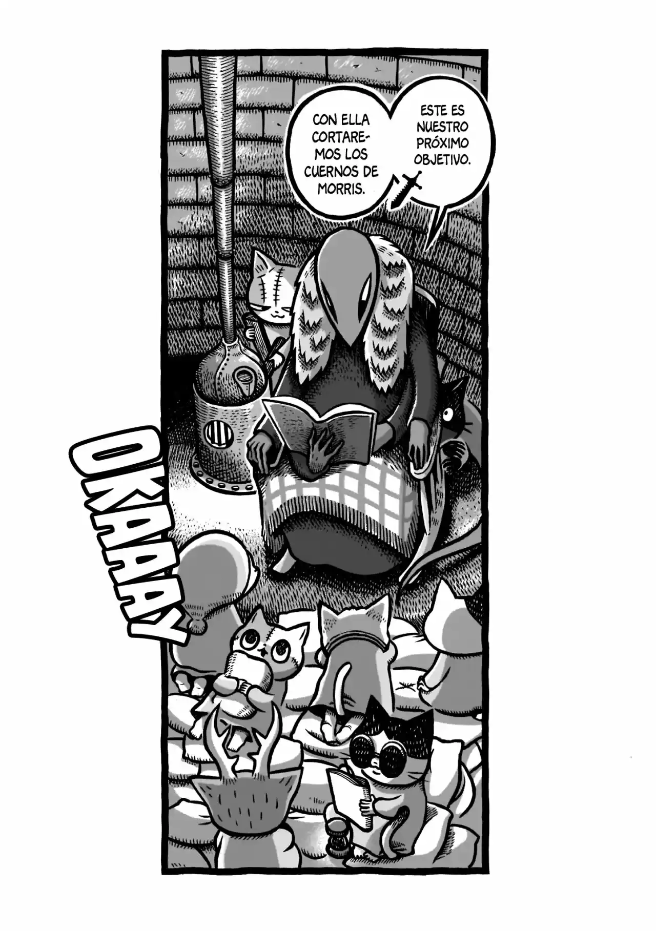 Morris: Tsuno Ga Haeta Neko No Bouken Native - Capítulo 3 - Página 4 - LectorTMOo