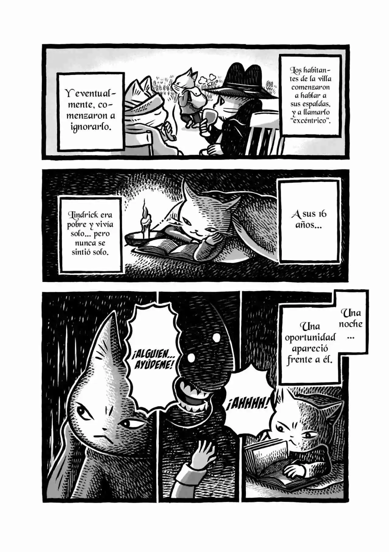 Morris: Tsuno Ga Haeta Neko No Bouken Native - Capítulo 5 - Página 6 - LectorTMOo