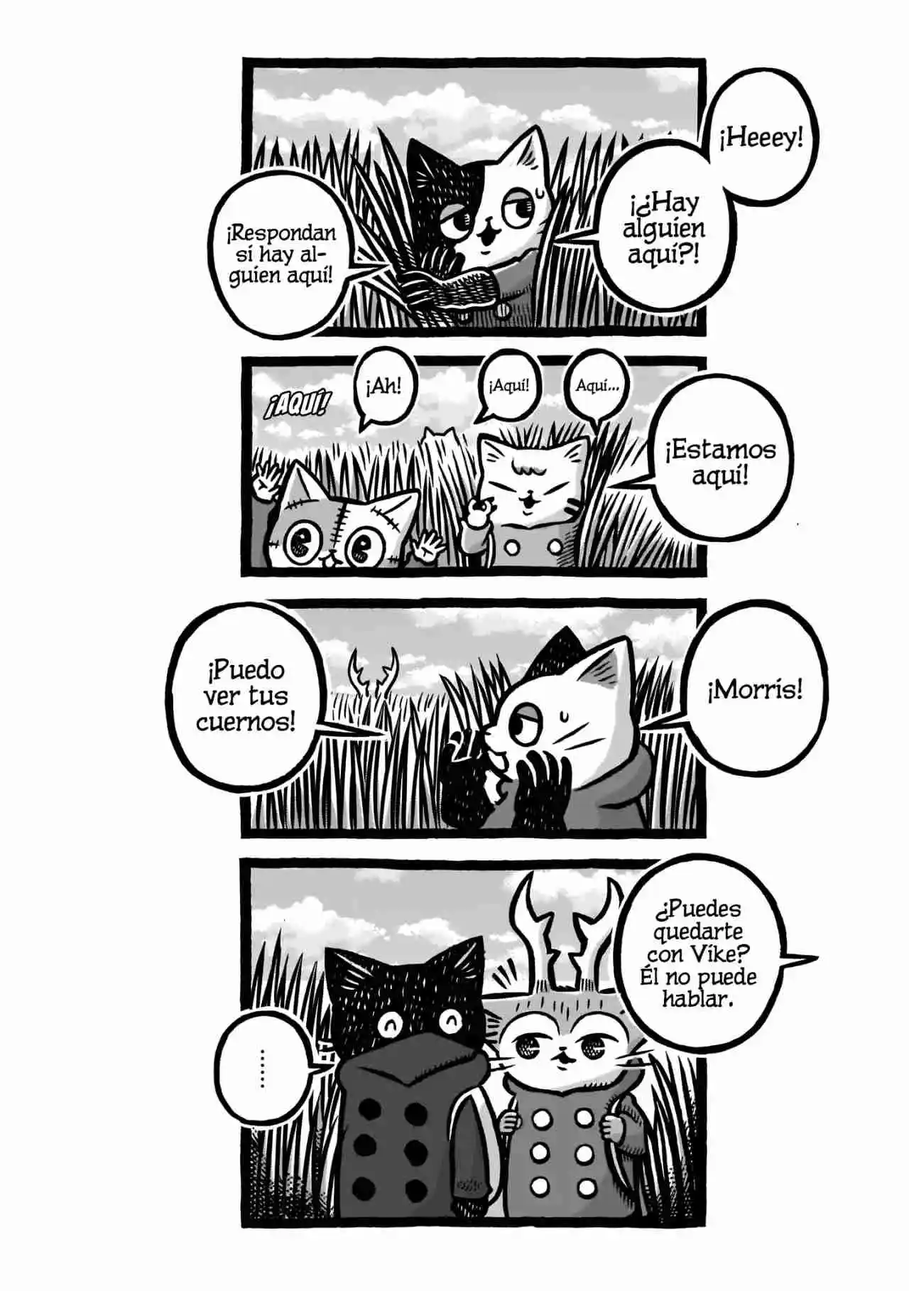 Morris: Tsuno Ga Haeta Neko No Bouken Native - Capítulo 6 - Página 3 - LectorTMOo