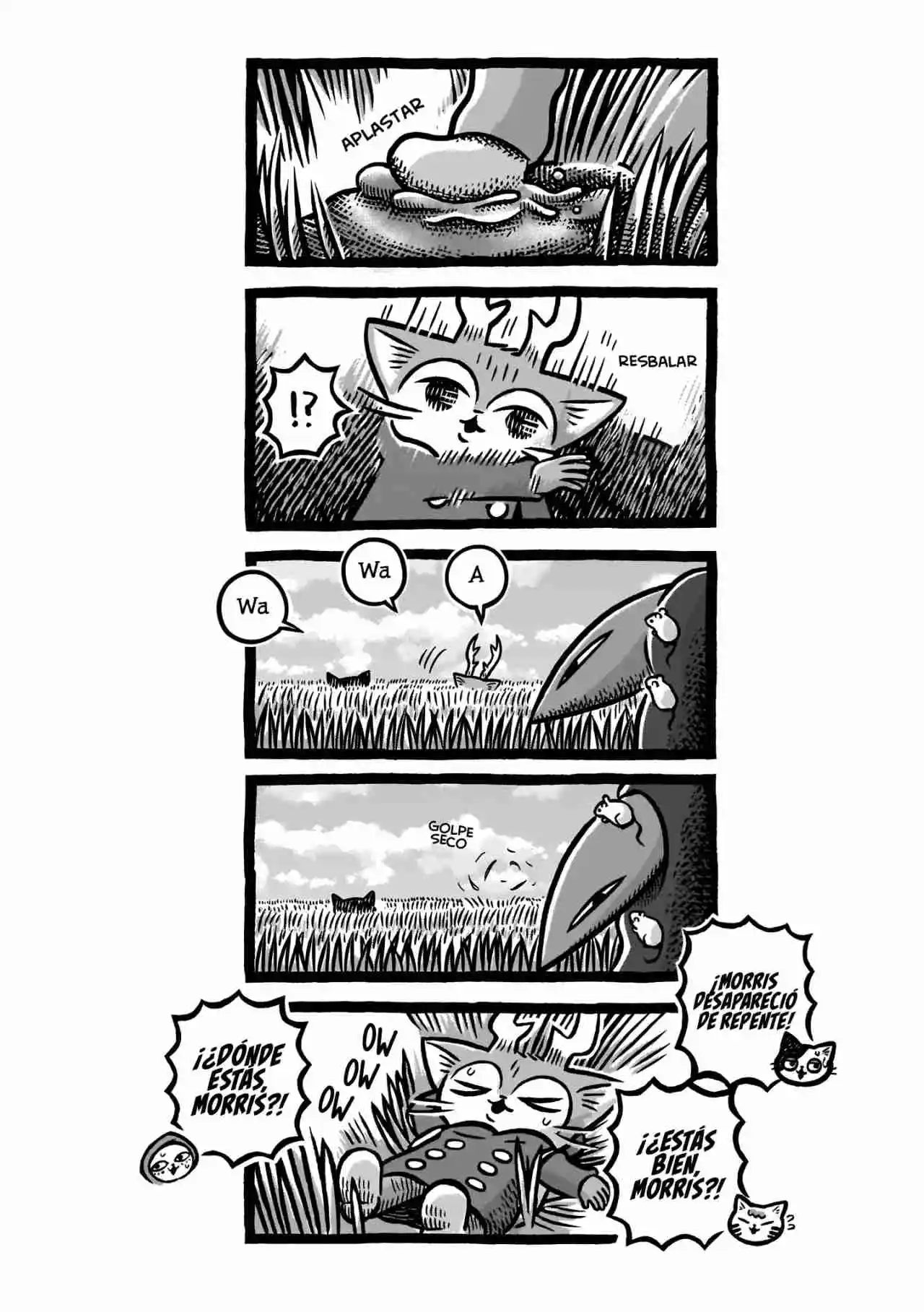 Morris: Tsuno Ga Haeta Neko No Bouken Native - Capítulo 6 - Página 5 - LectorTMOo