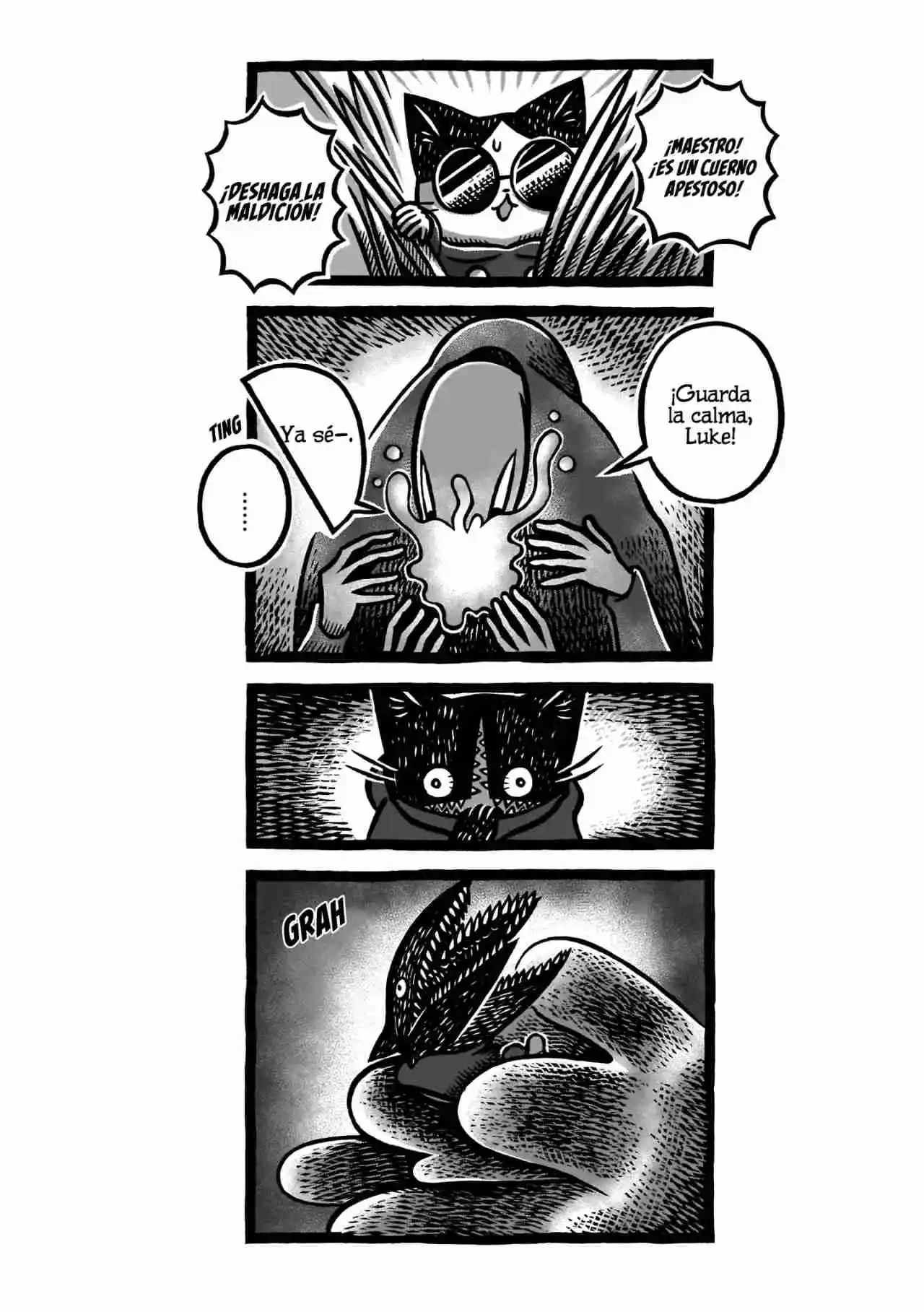 Morris: Tsuno Ga Haeta Neko No Bouken Native - Capítulo 6 - Página 9 - LectorTMOo