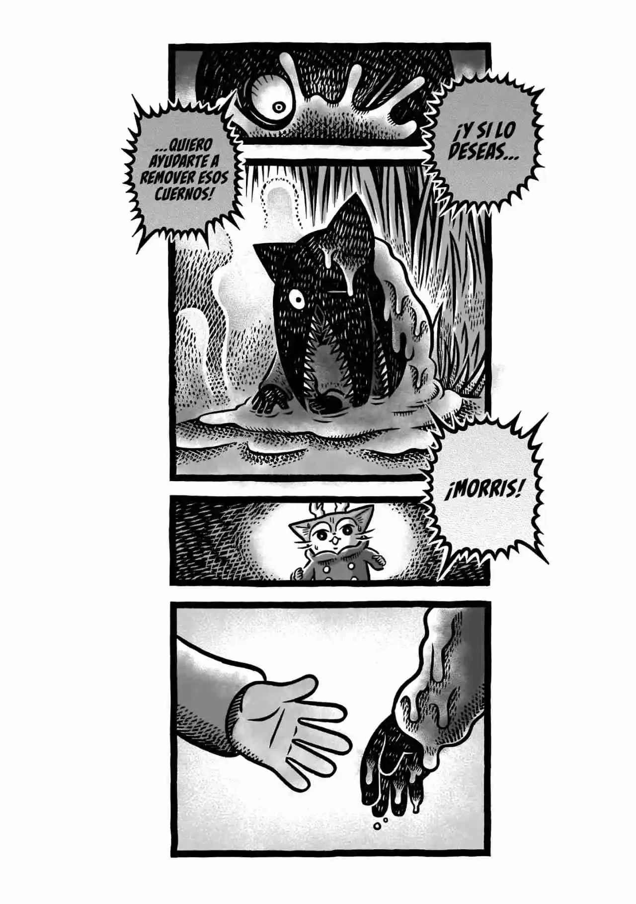 Morris: Tsuno Ga Haeta Neko No Bouken Native - Capítulo 6 - Página 11 - LectorTMOo