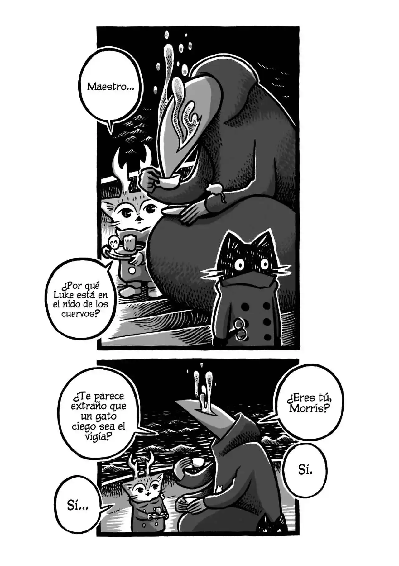Morris: Tsuno Ga Haeta Neko No Bouken Native - Capítulo 7 - Página 4 - LectorTMOo