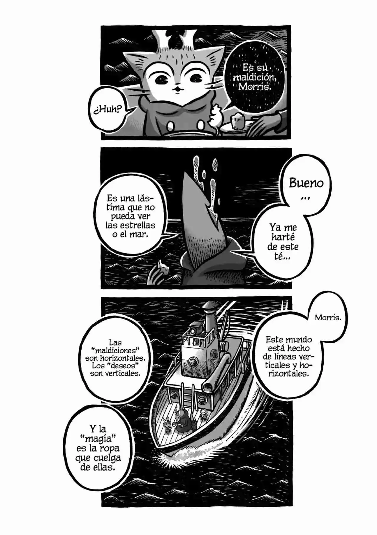 Morris: Tsuno Ga Haeta Neko No Bouken Native - Capítulo 7 - Página 5 - LectorTMOo