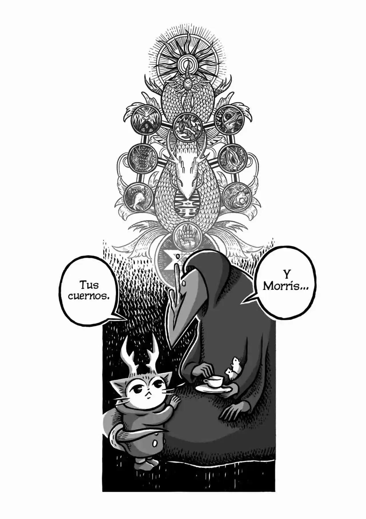 Morris: Tsuno Ga Haeta Neko No Bouken Native - Capítulo 7 - Página 9 - LectorTMOo