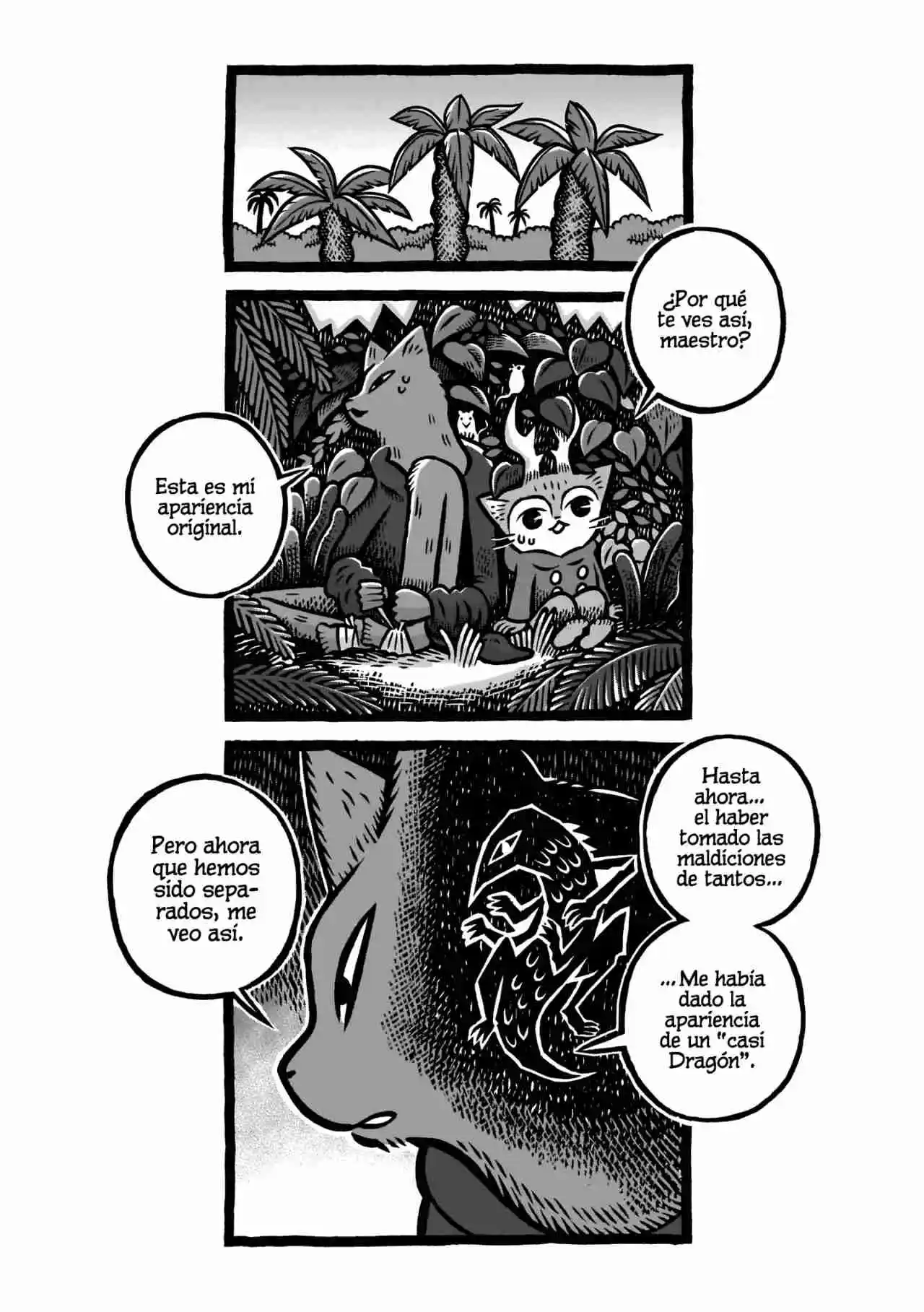 Morris: Tsuno Ga Haeta Neko No Bouken Native - Capítulo 9 - Página 4 - LectorTMOo