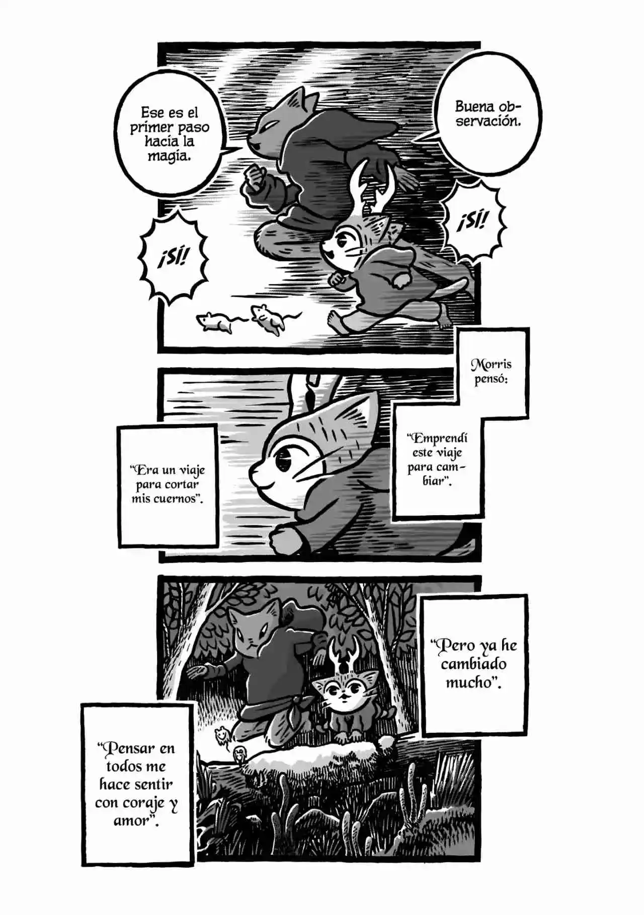Morris: Tsuno Ga Haeta Neko No Bouken Native - Capítulo 9 - Página 8 - LectorTMOo