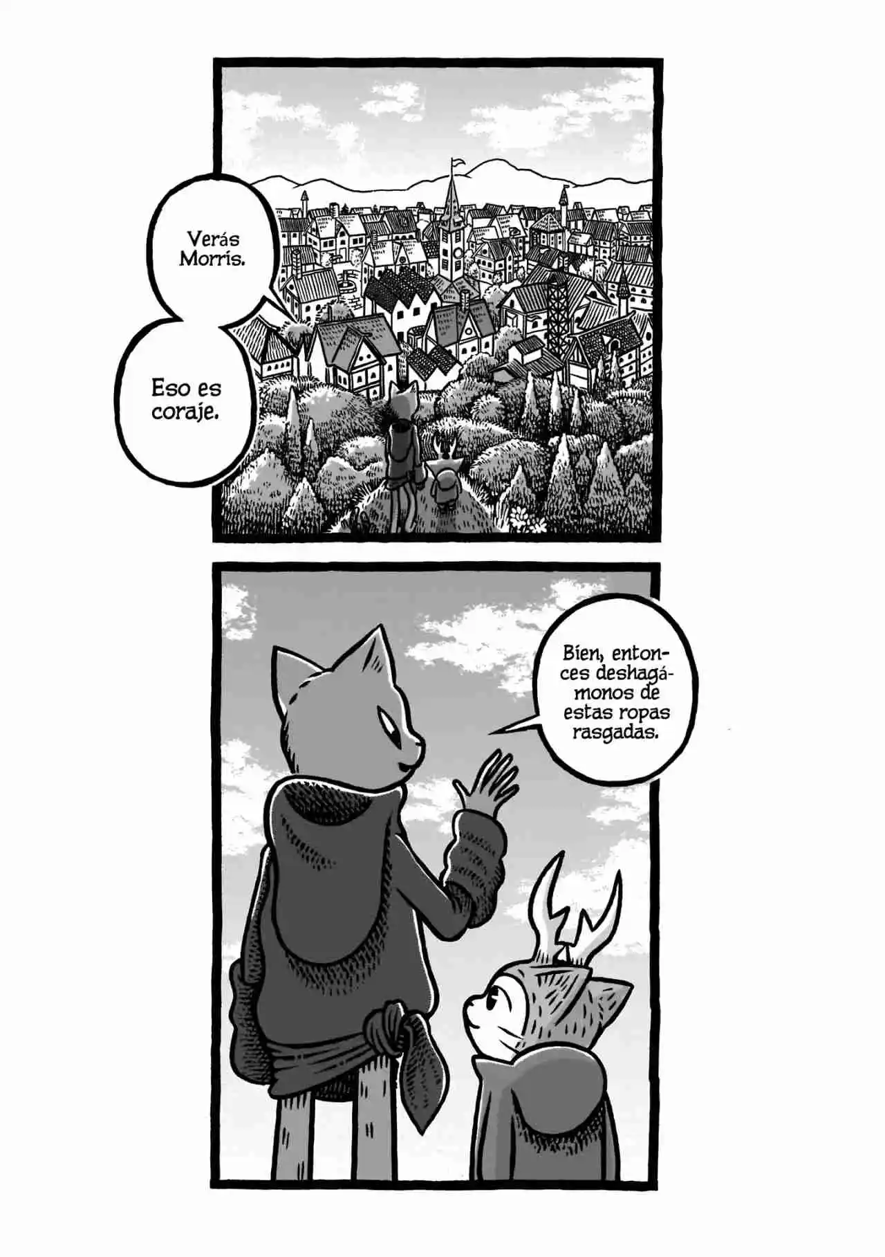 Morris: Tsuno Ga Haeta Neko No Bouken Native - Capítulo 9 - Página 10 - LectorTMOo
