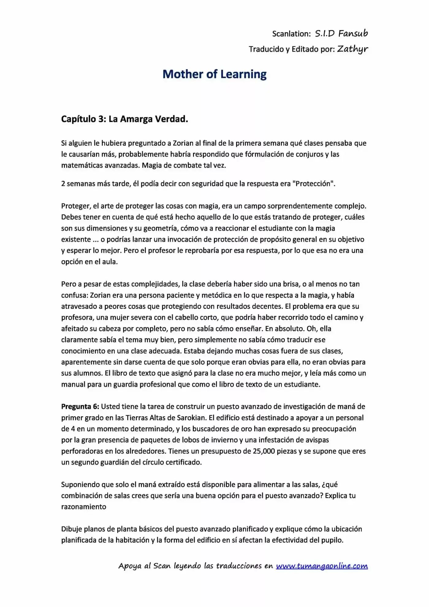 Mother Of Learning (Novela) - Capítulo 3 - Página 1 - LectorTMOo
