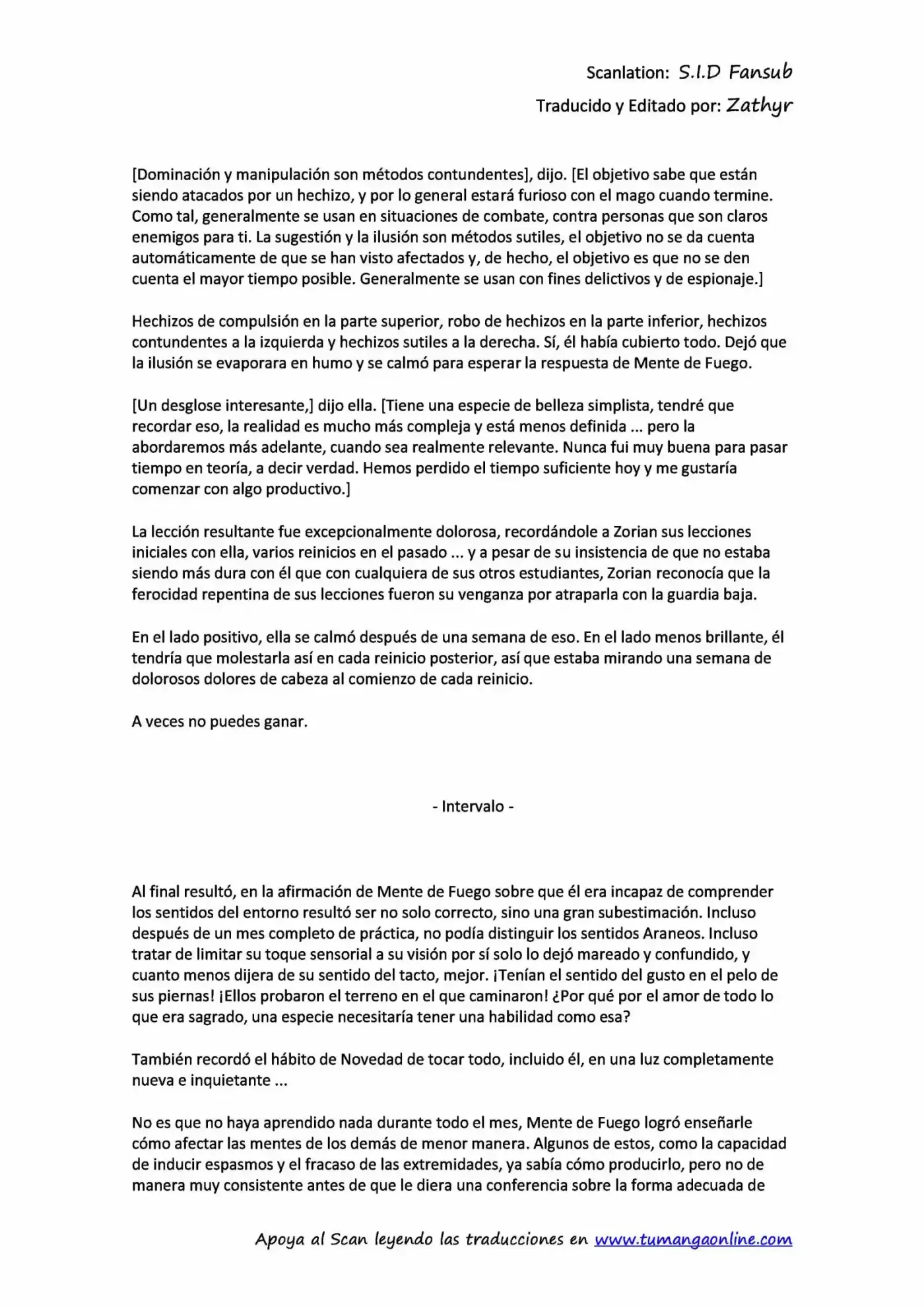 Mother Of Learning (Novela) - Capítulo 37 - Página 8 - LectorTMOo