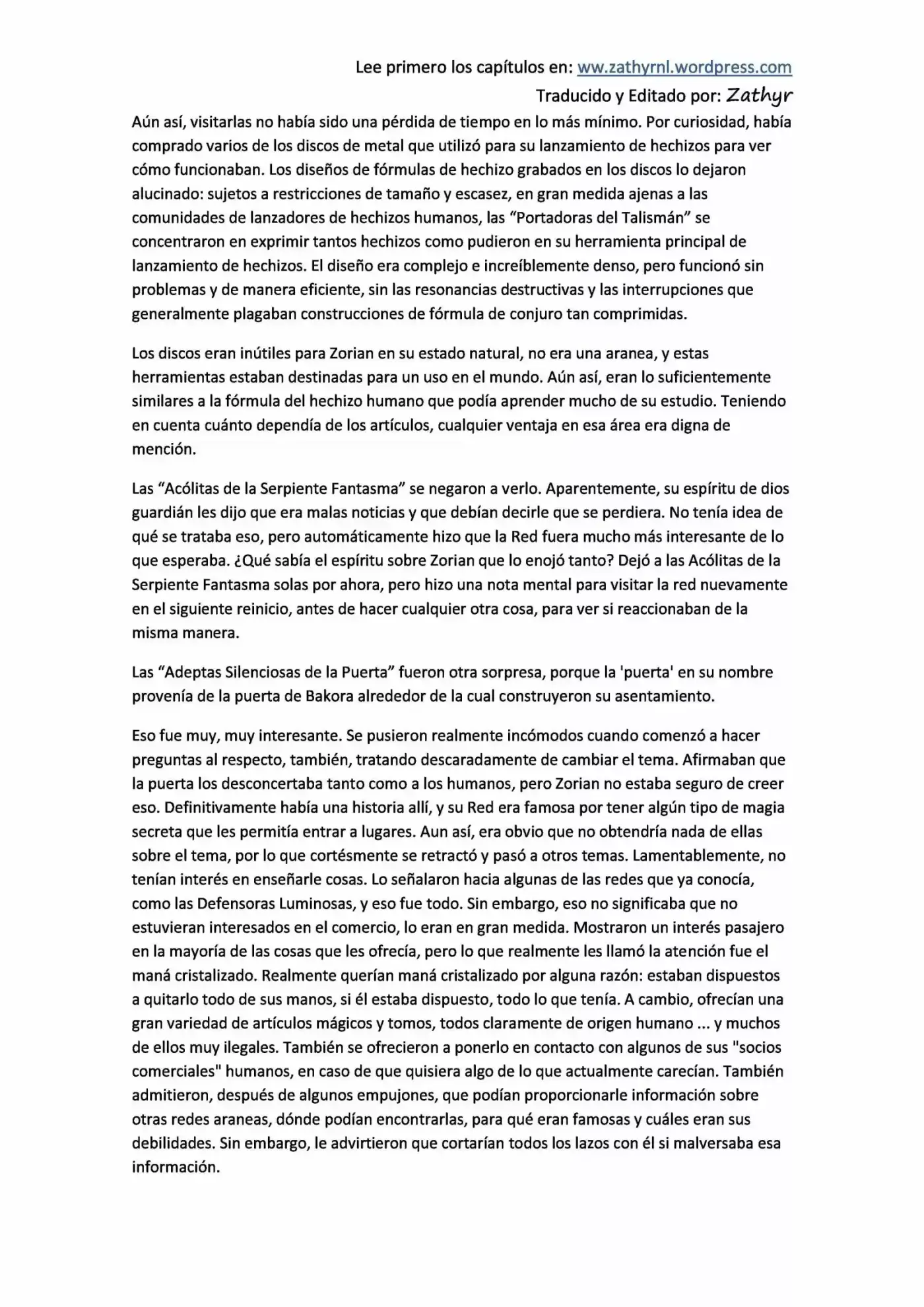 Mother Of Learning (Novela) - Capítulo 47 - Página 5 - LectorTMOo