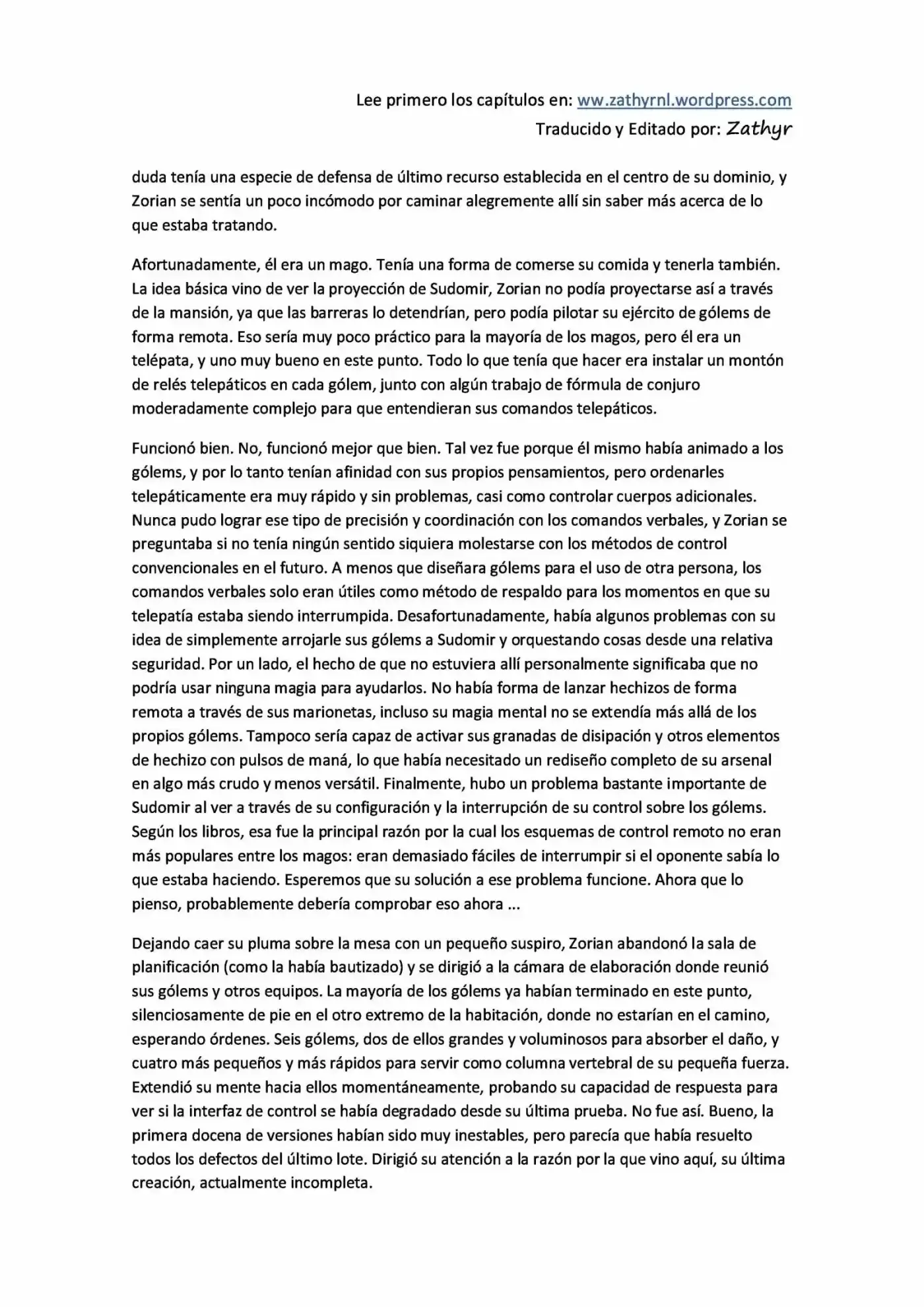 Mother Of Learning (Novela) - Capítulo 48 - Página 3 - LectorTMOo