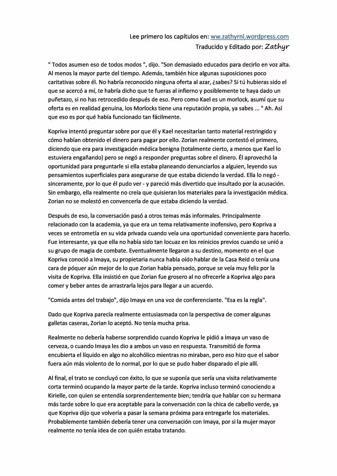 Mother Of Learning (Novela) - Capítulo 49 - Página 4 - LectorTMOo