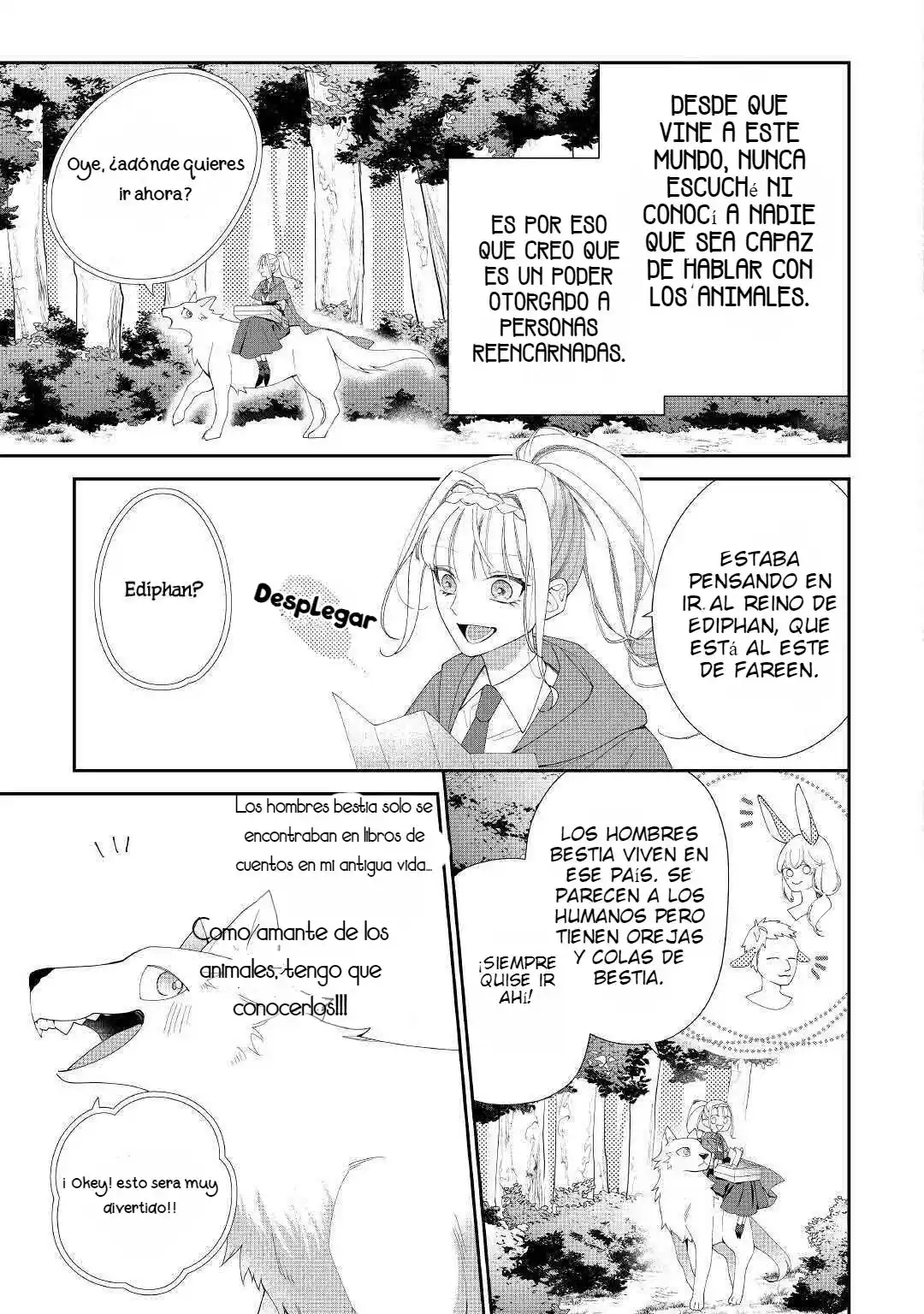 Moto Juui No Reijou Wa Konyaku Haki Saremashita Ga, Mofumofu-tachi Ni Daininki Desu! capítulo 1 página 18