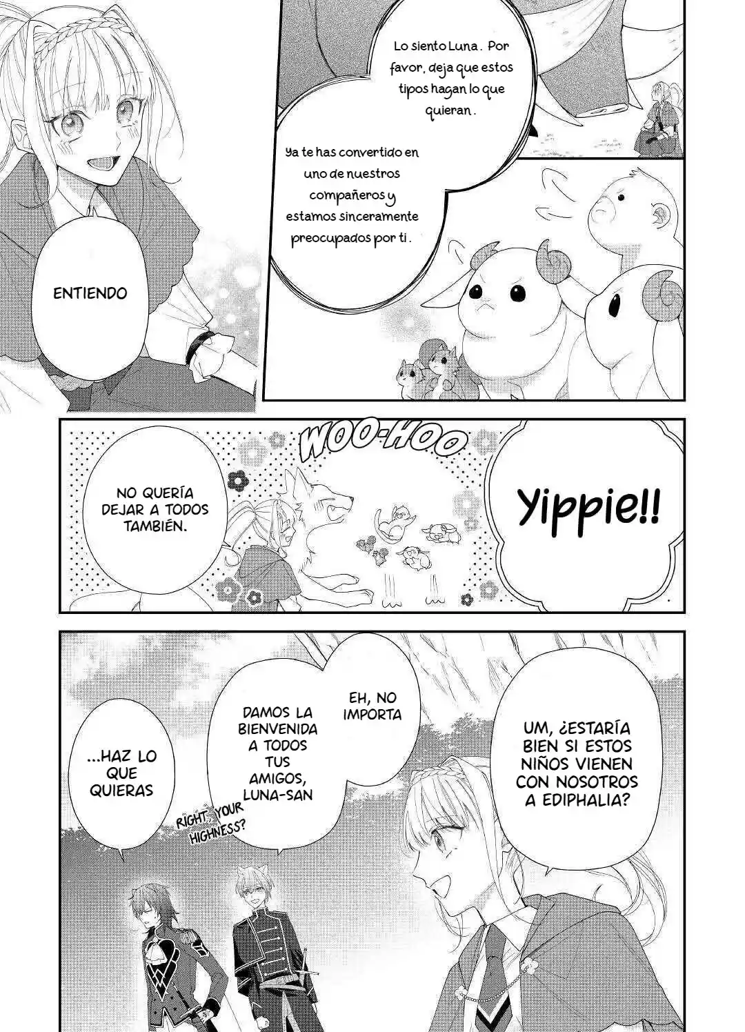 Moto Juui No Reijou Wa Konyaku Haki Saremashita Ga, Mofumofu-tachi Ni Daininki Desu! capítulo 3 página 20