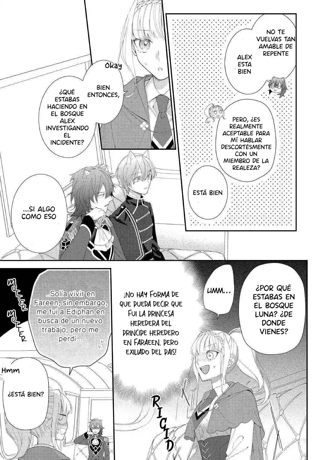 Moto Juui No Reijou Wa Konyaku Haki Saremashita Ga, Mofumofu-tachi Ni Daininki Desu! capítulo 3 página 22