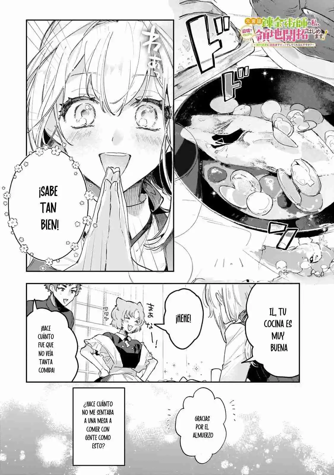Moto Kyuutei Renkinjutsushi No Watashi, Henkyou De Nonbiri Ryouchi Kaitaku Hajimemasu - Capítulo 4 - Página 2 - LectorTMOo