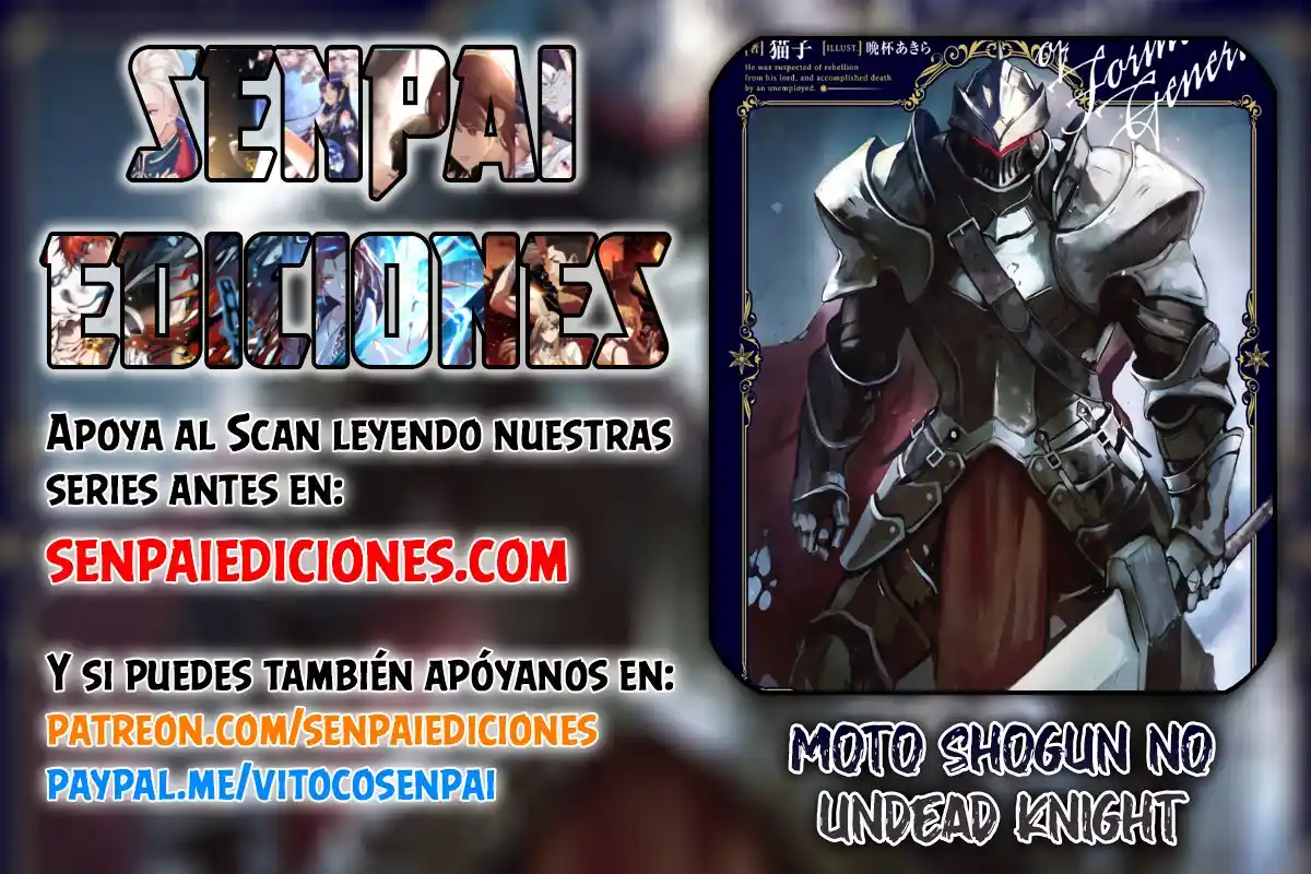 Moto Shogun No Undead Knight - Capítulo 7 - Página 1 - LectorTMOo