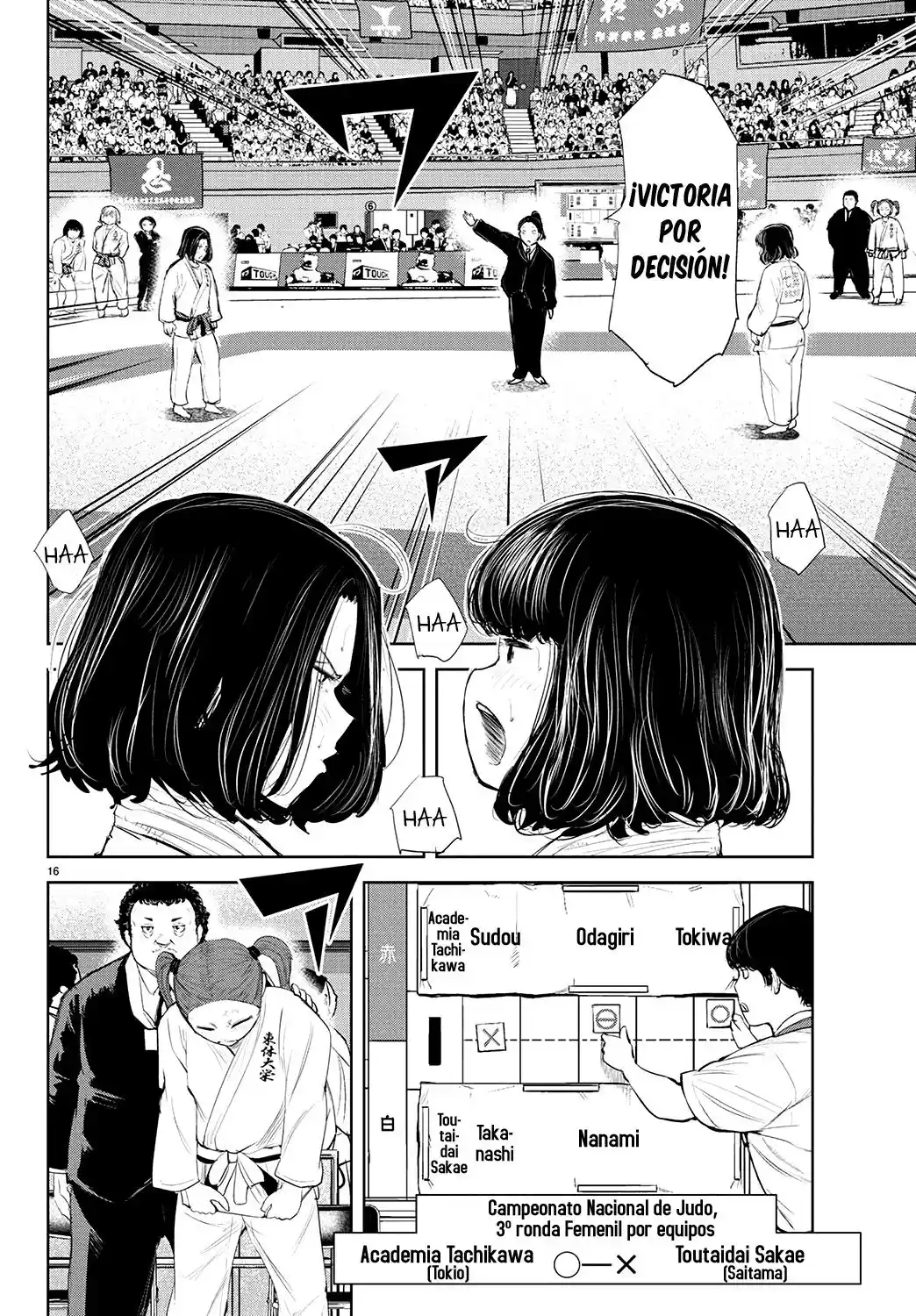 Mou Ippon - Capítulo 186 - Página 16 - LectorTMOo