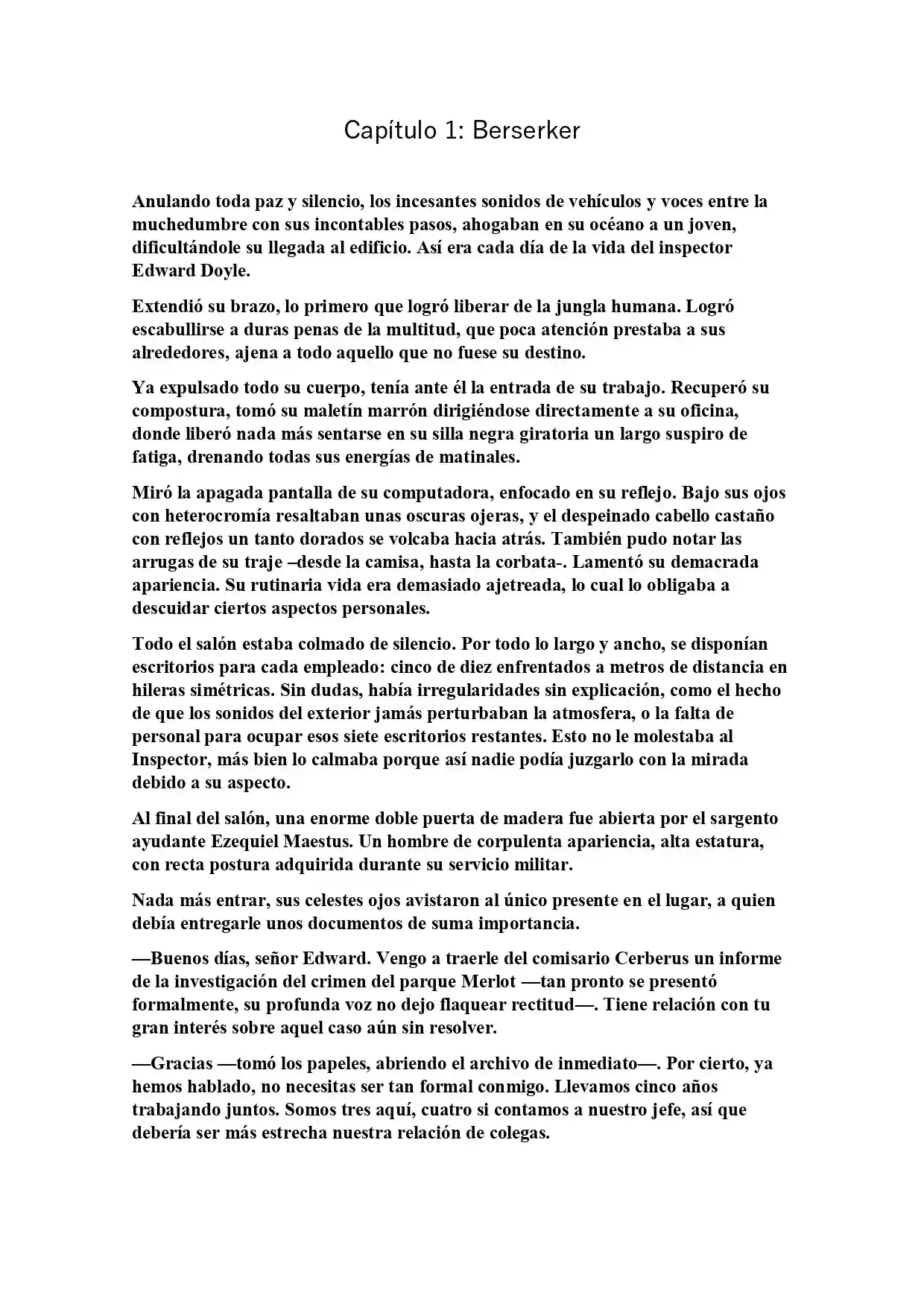 Muerte A Los Tiranos (Novela) - Capítulo 1 - Página 1 - LectorTMOo