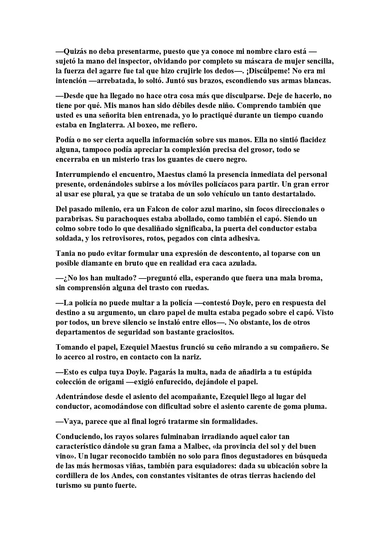 Muerte A Los Tiranos (Novela) - Capítulo 1 - Página 7 - LectorTMOo