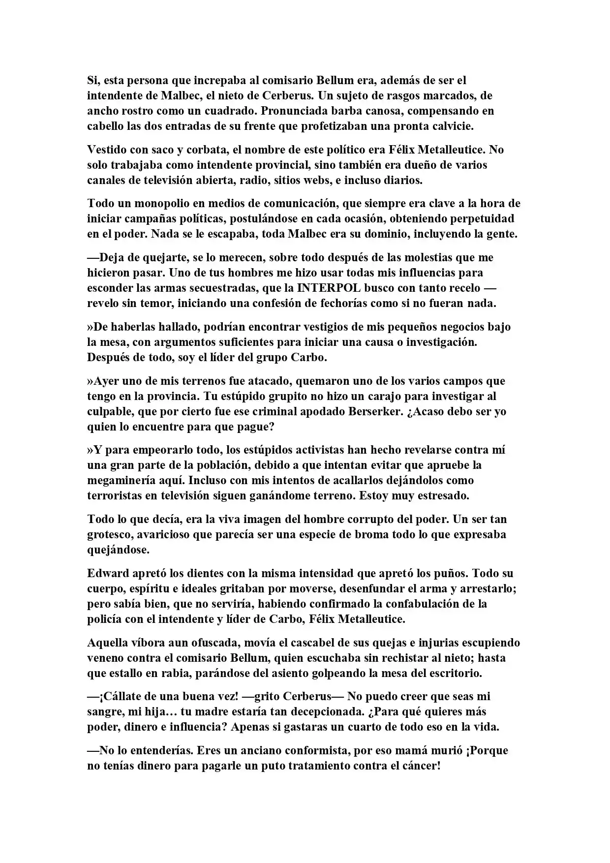 Muerte A Los Tiranos (Novela) - Capítulo 11 - Página 4 - LectorTMOo