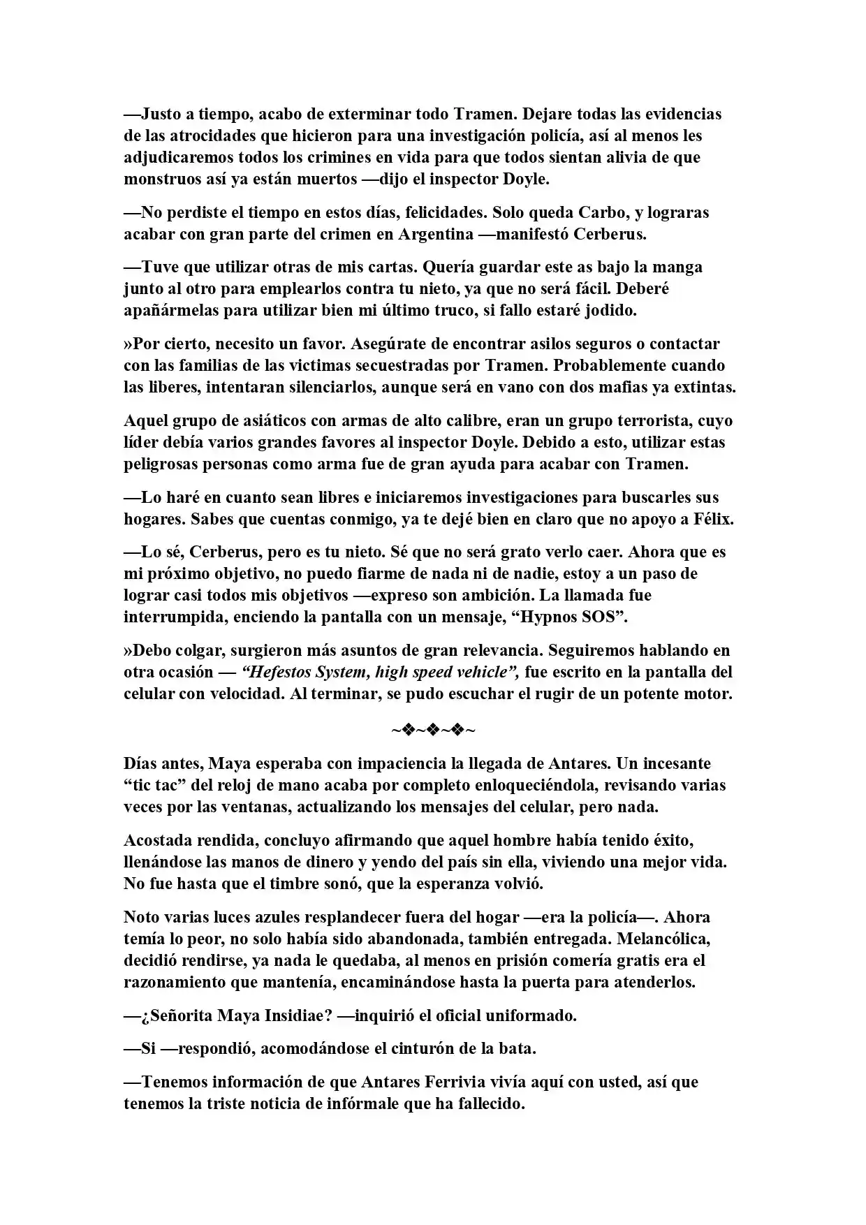 Muerte A Los Tiranos (Novela) - Capítulo 13 - Página 3 - LectorTMOo
