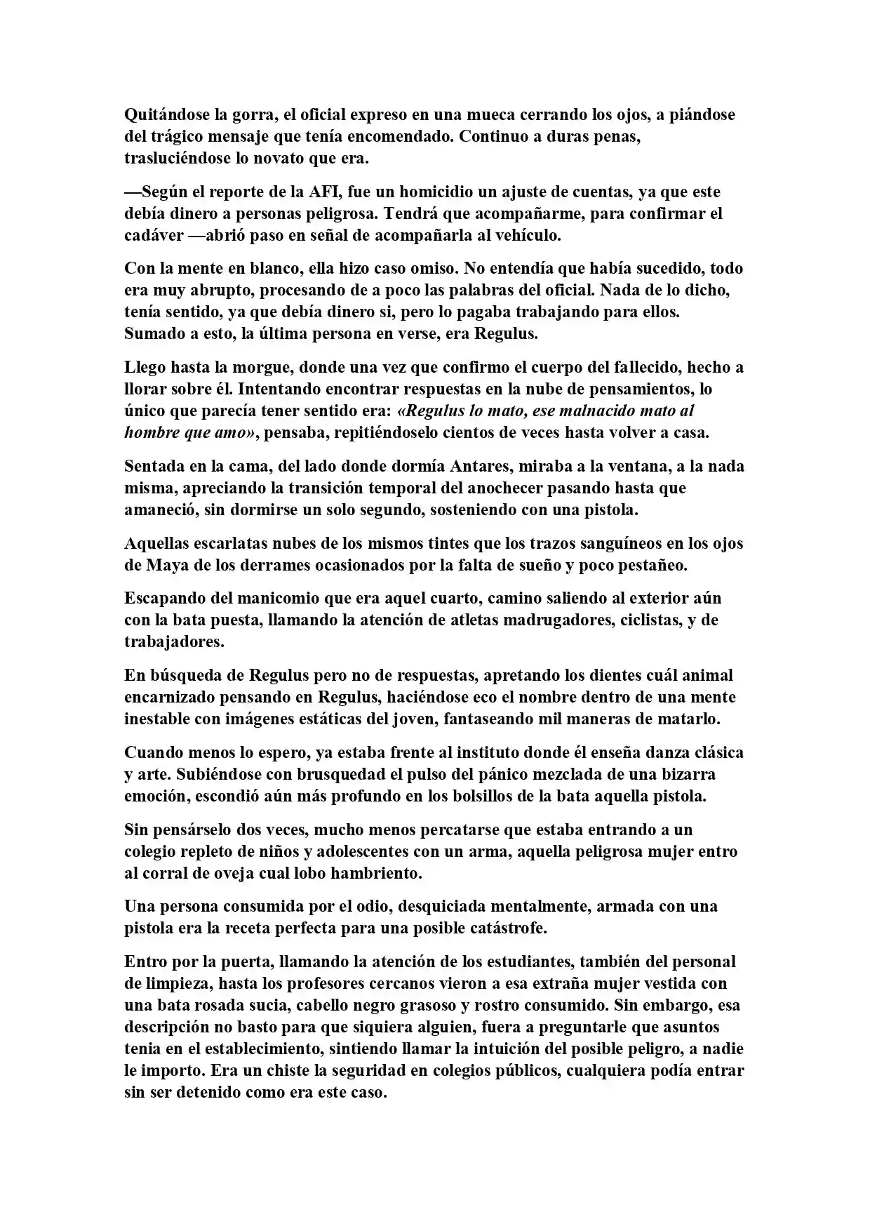Muerte A Los Tiranos (Novela) - Capítulo 13 - Página 4 - LectorTMOo