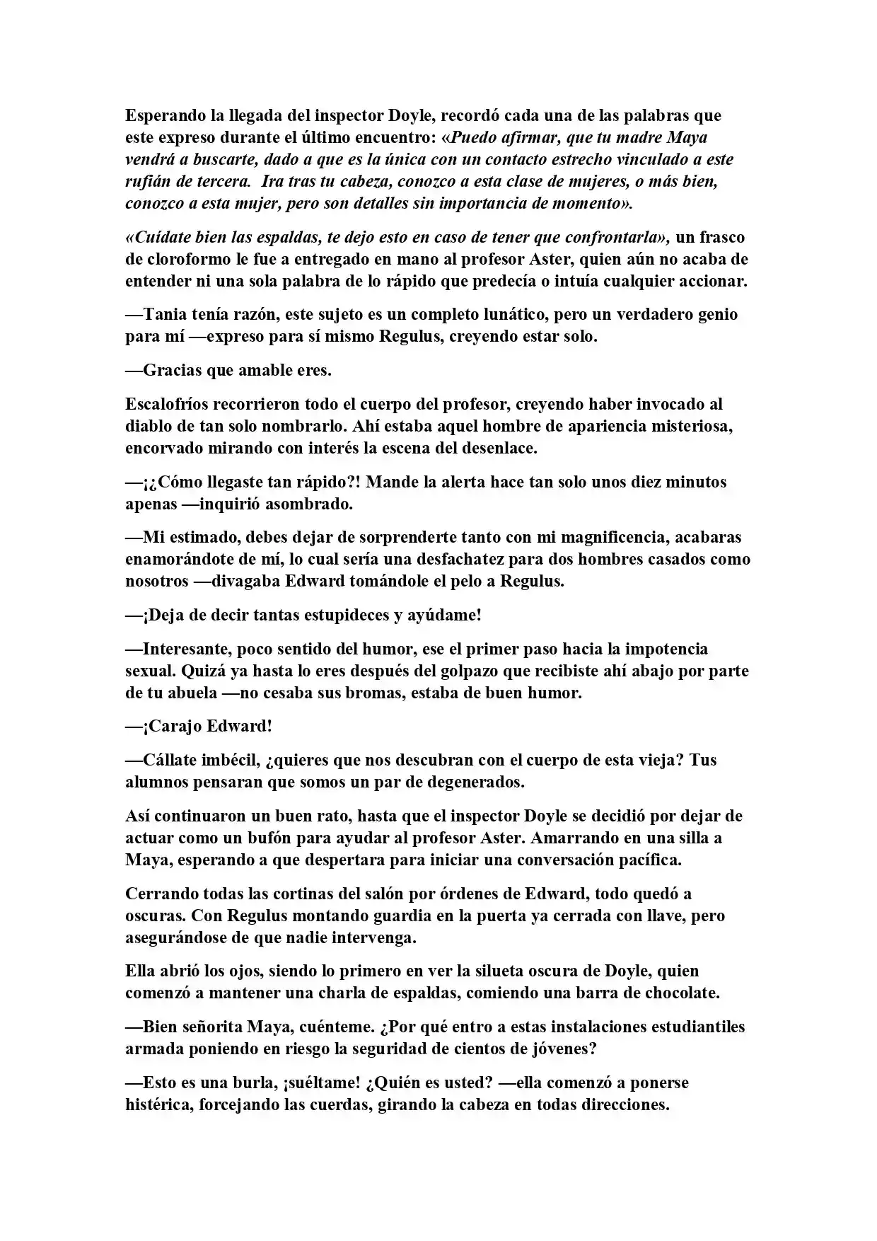 Muerte A Los Tiranos (Novela) - Capítulo 13 - Página 6 - LectorTMOo