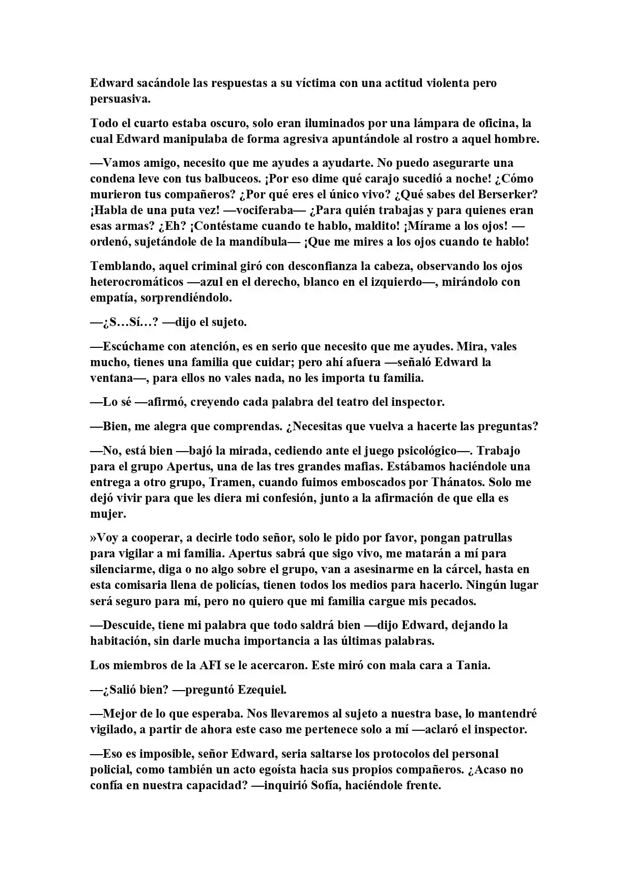 Muerte A Los Tiranos (Novela) - Capítulo 7 - Página 7 - LectorTMOo