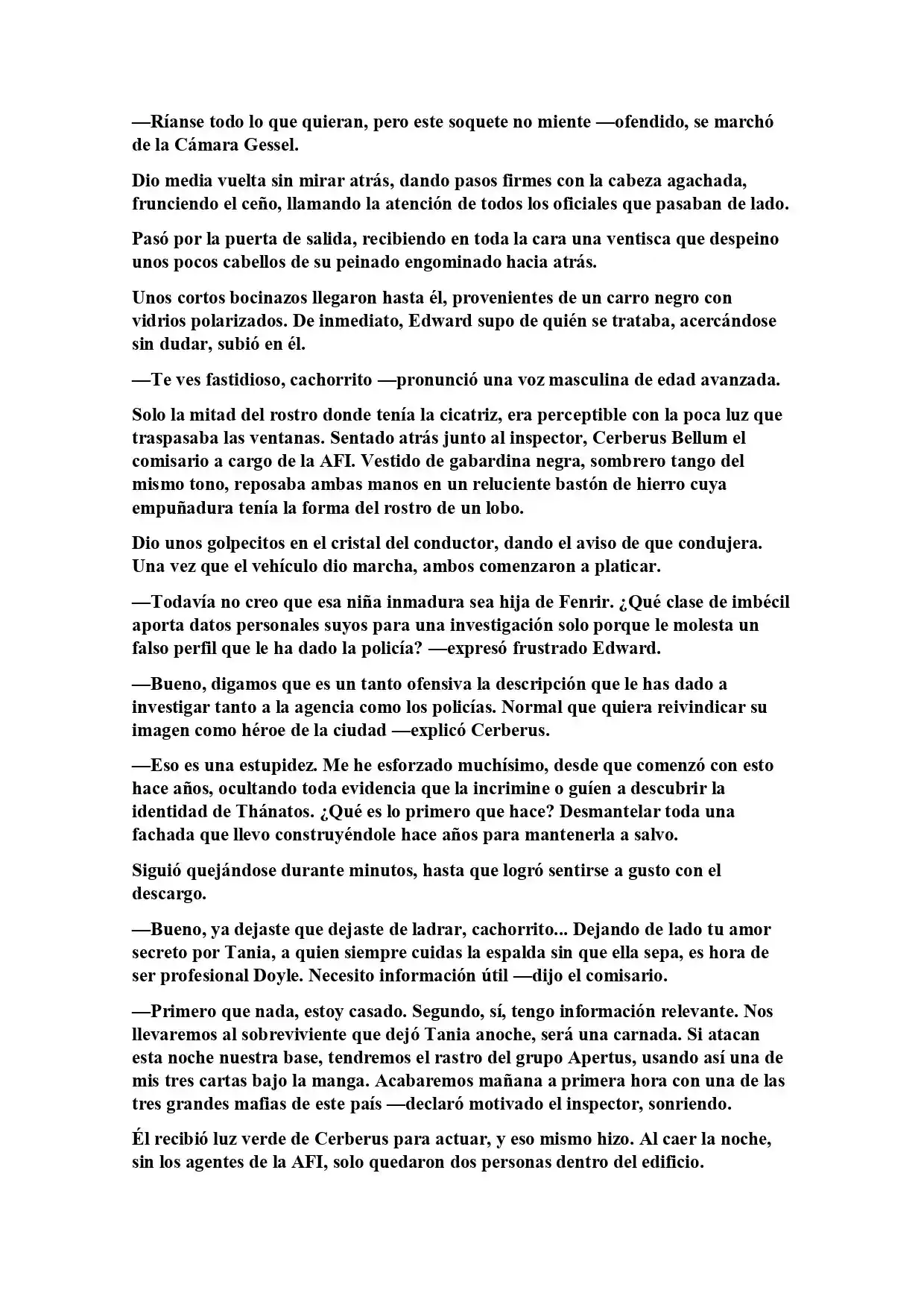 Muerte A Los Tiranos (Novela) - Capítulo 7 - Página 9 - LectorTMOo
