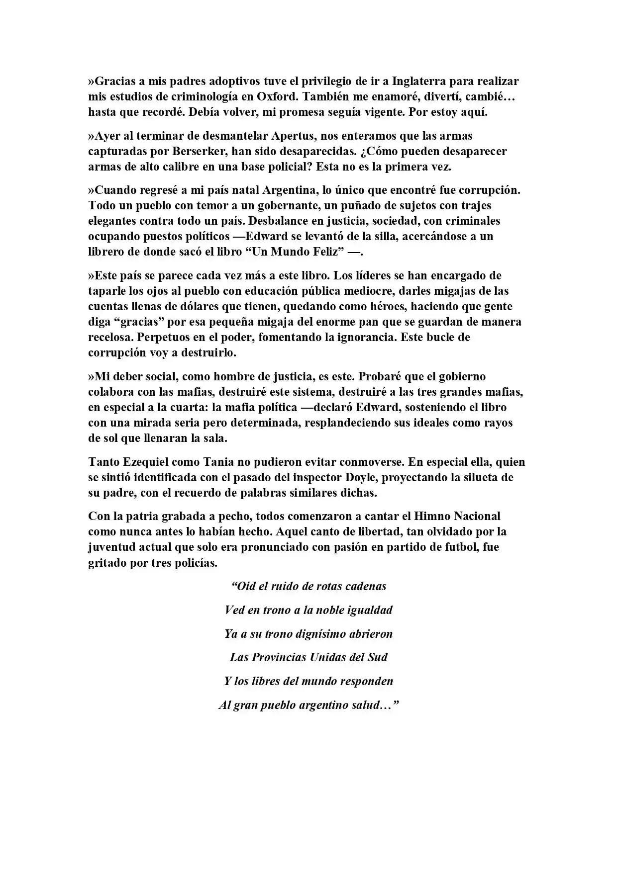 Muerte A Los Tiranos (Novela) - Capítulo 8 - Página 8 - LectorTMOo
