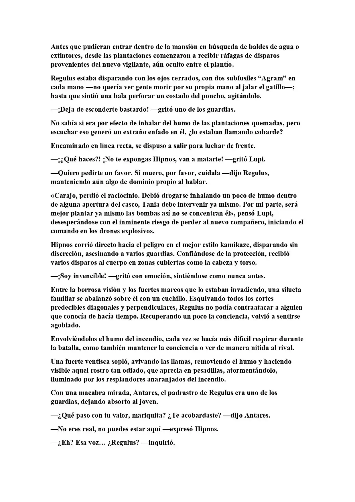 Muerte A Los Tiranos (Novela) - Capítulo 9 - Página 6 - LectorTMOo