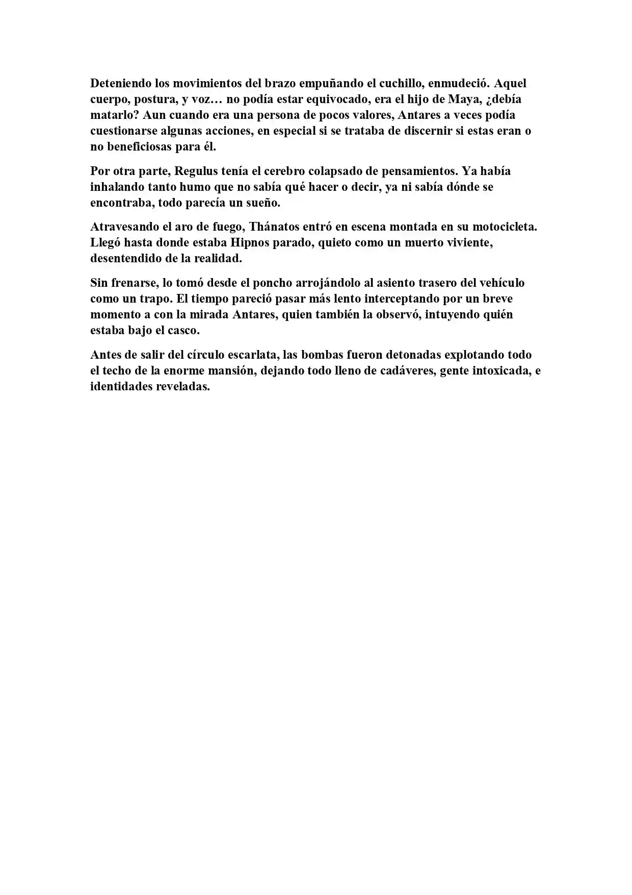 Muerte A Los Tiranos (Novela) - Capítulo 9 - Página 7 - LectorTMOo