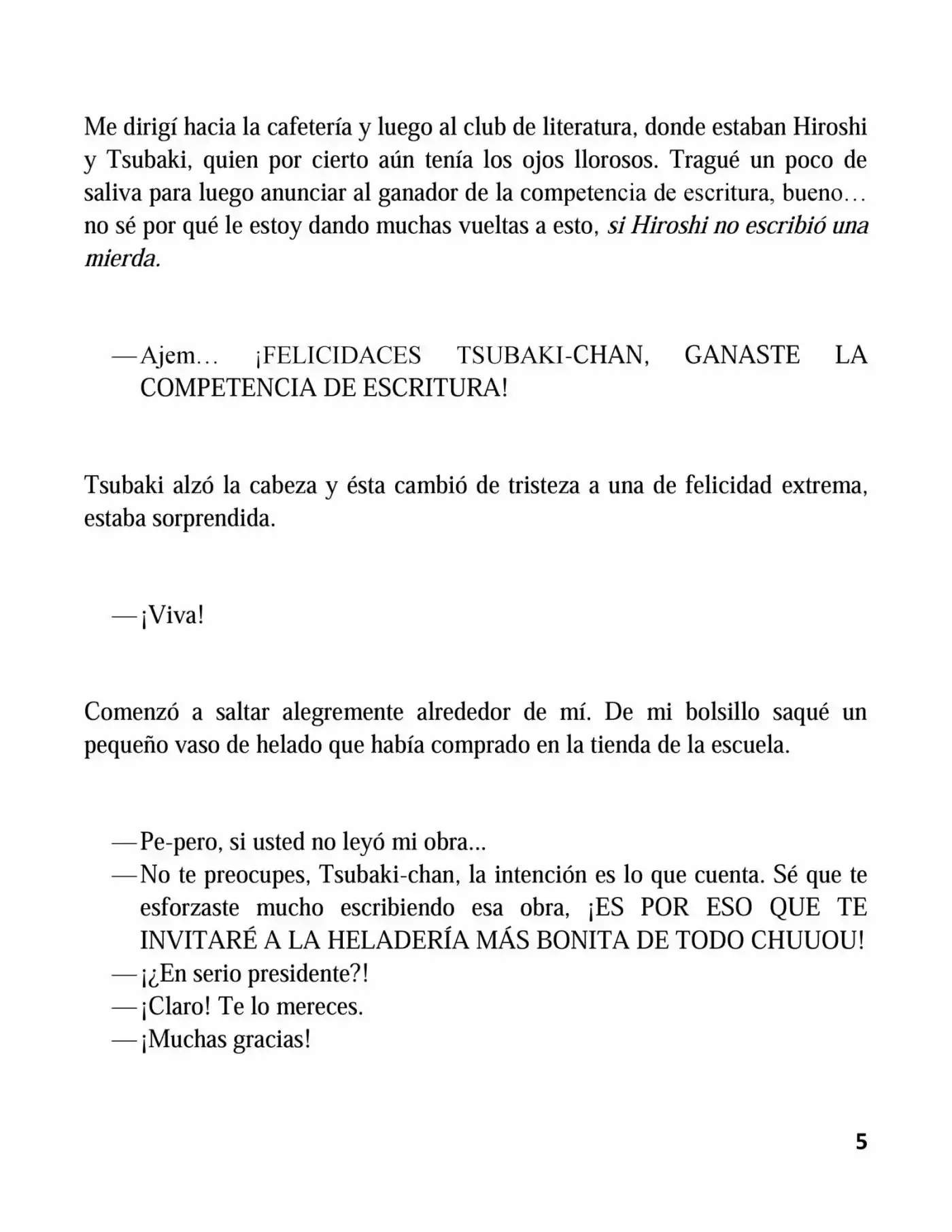Mujaki Na Ore Wa Jitsu Ni Mijime (Novela) - Capítulo 1 - Página 5 - LectorTMOo