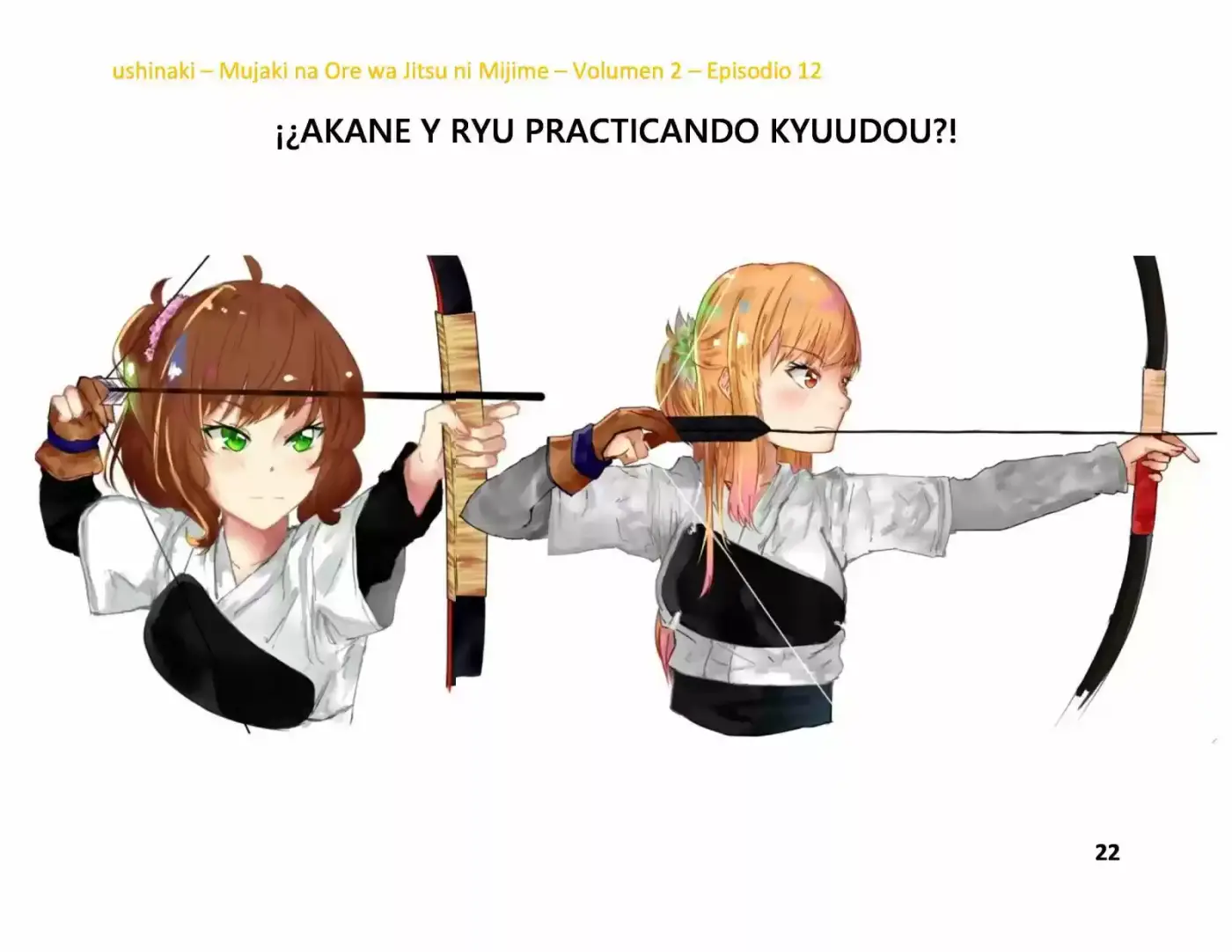Mujaki Na Ore Wa Jitsu Ni Mijime (Novela) - Capítulo 14 - Página 22 - LectorTMOo