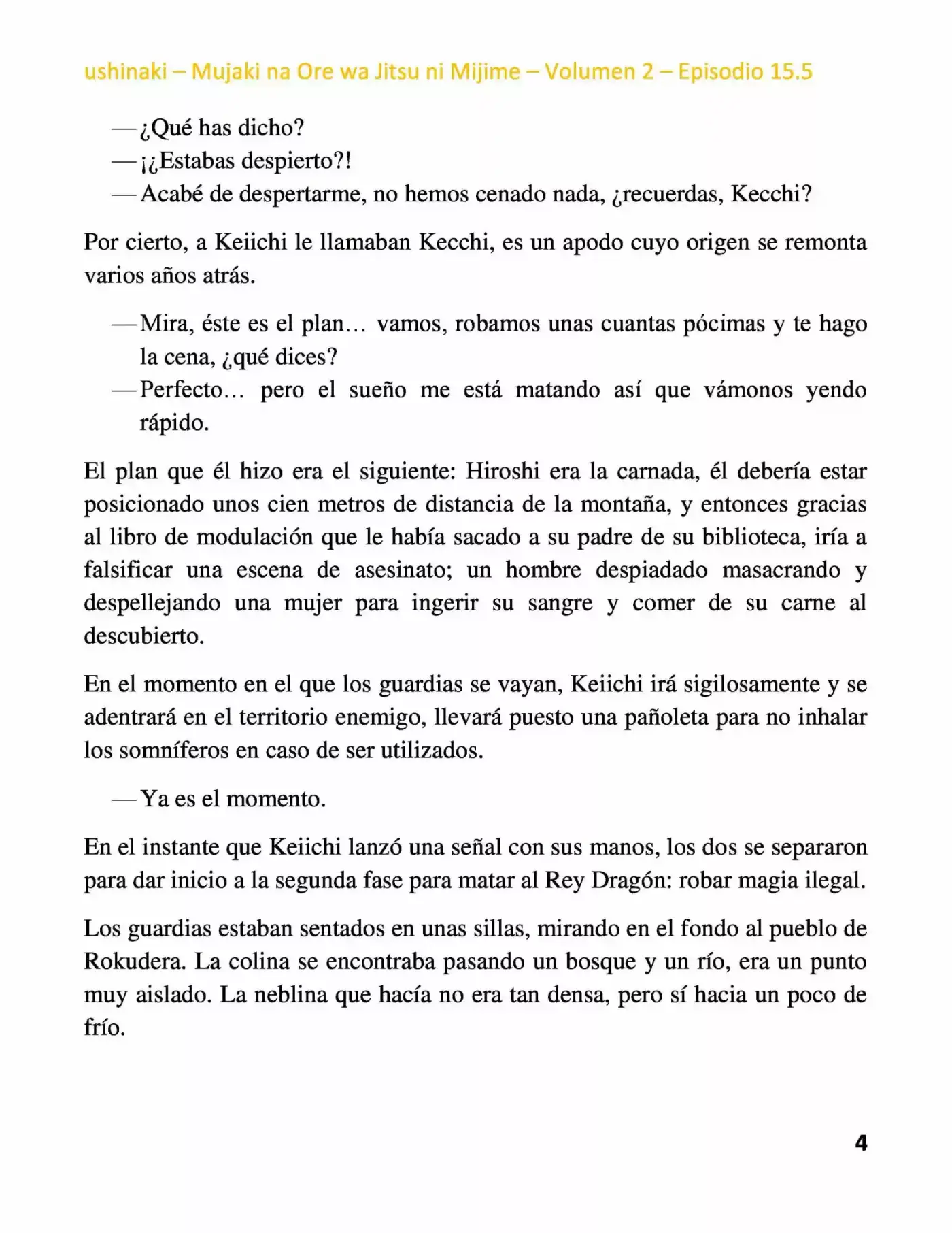 Mujaki Na Ore Wa Jitsu Ni Mijime (Novela) - Capítulo 15.50 - Página 4 - LectorTMOo