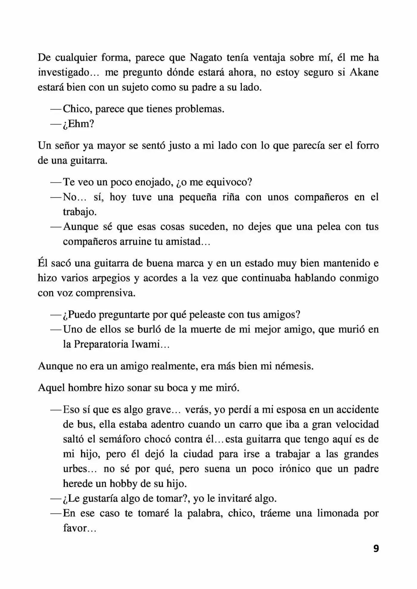 Mujaki Na Ore Wa Jitsu Ni Mijime (Novela) - Capítulo 24 - Página 9 - LectorTMOo