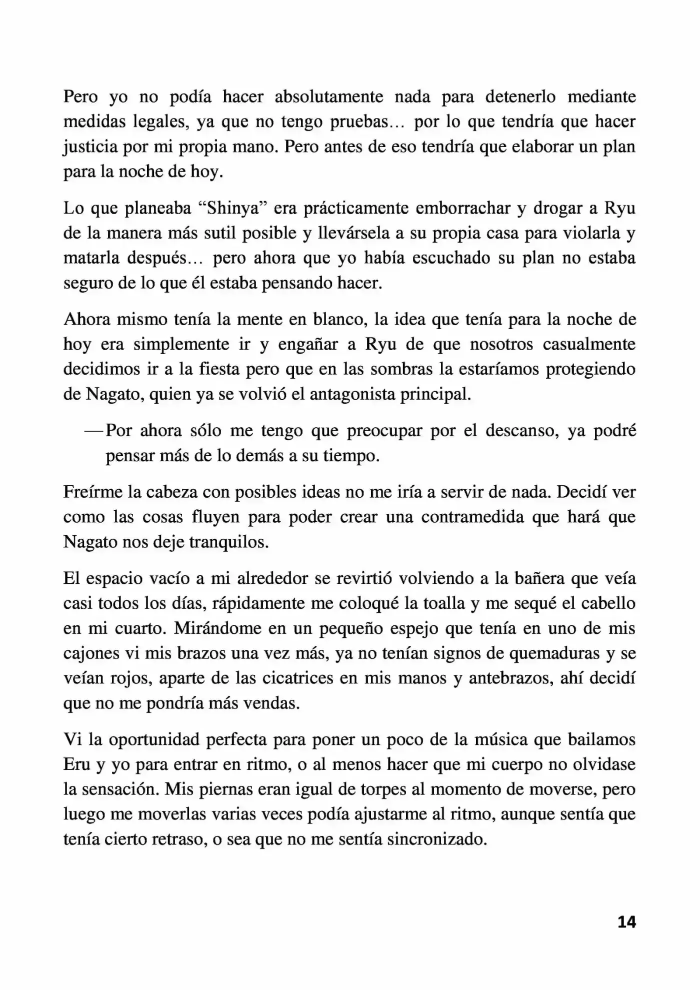 Mujaki Na Ore Wa Jitsu Ni Mijime (Novela) - Capítulo 24 - Página 14 - LectorTMOo