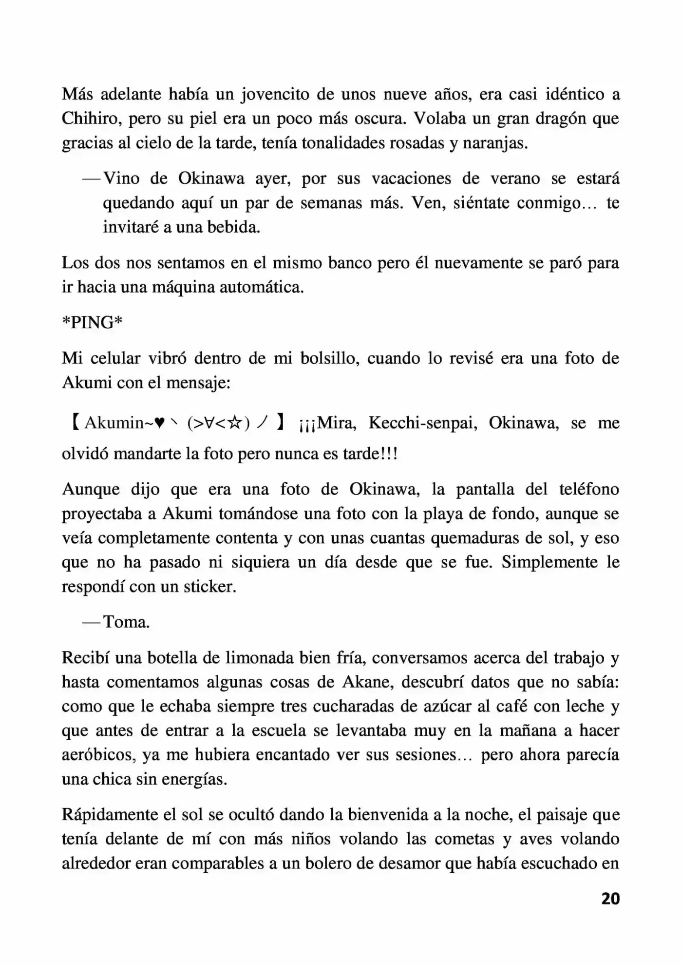 Mujaki Na Ore Wa Jitsu Ni Mijime (Novela) - Capítulo 24 - Página 20 - LectorTMOo