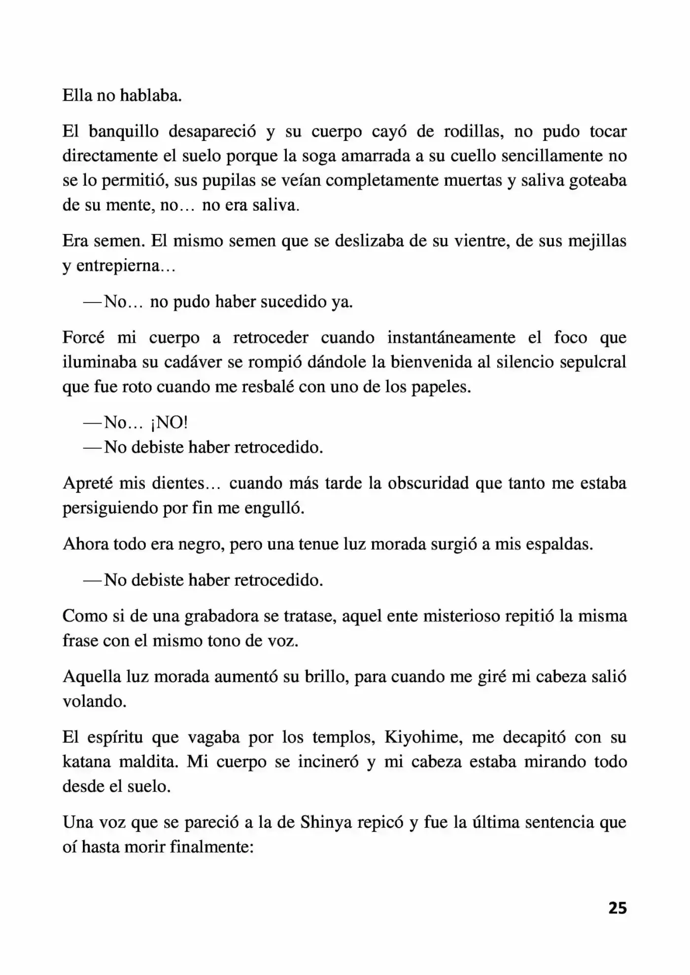 Mujaki Na Ore Wa Jitsu Ni Mijime (Novela) - Capítulo 24 - Página 25 - LectorTMOo
