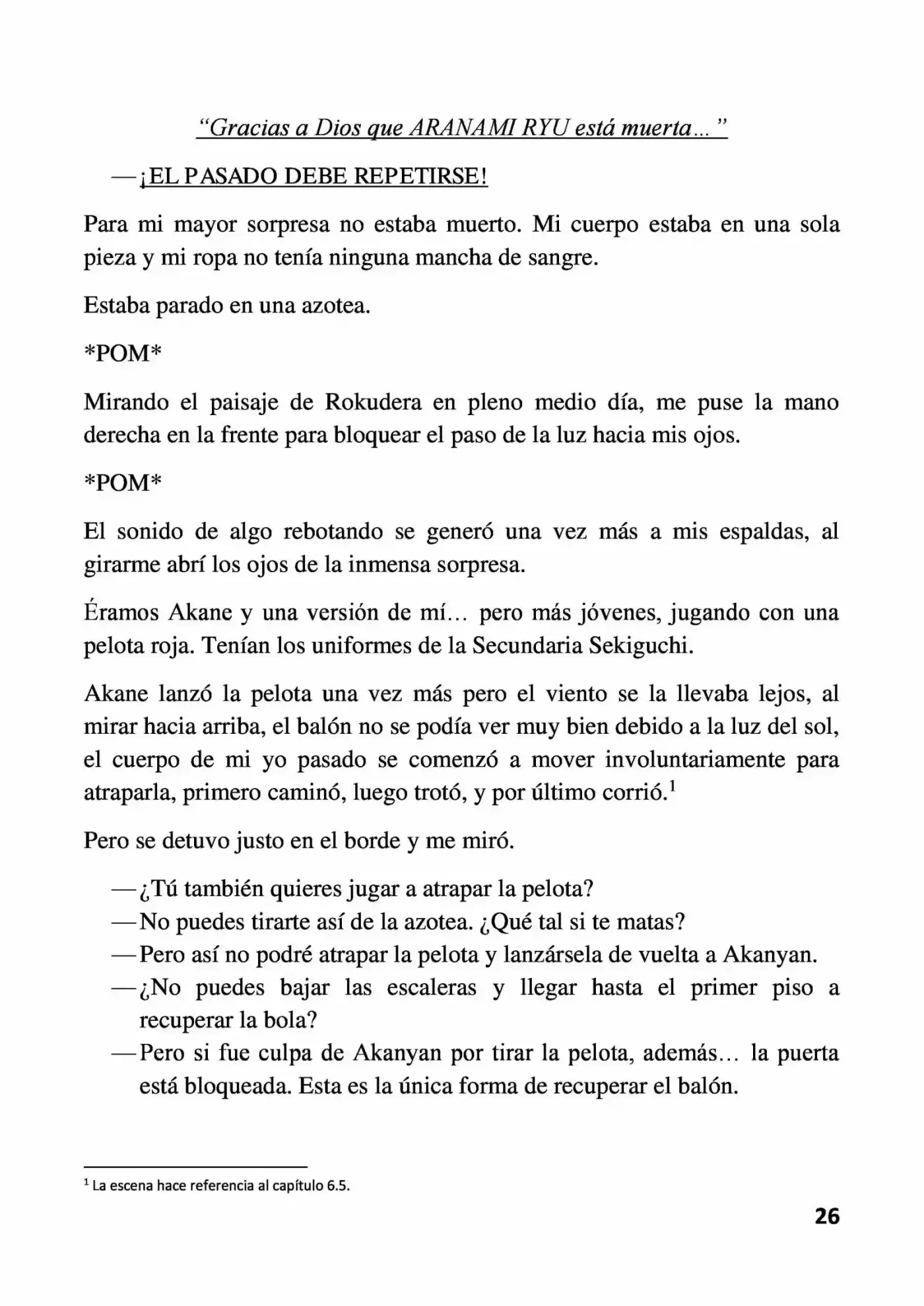 Mujaki Na Ore Wa Jitsu Ni Mijime (Novela) - Capítulo 24 - Página 26 - LectorTMOo