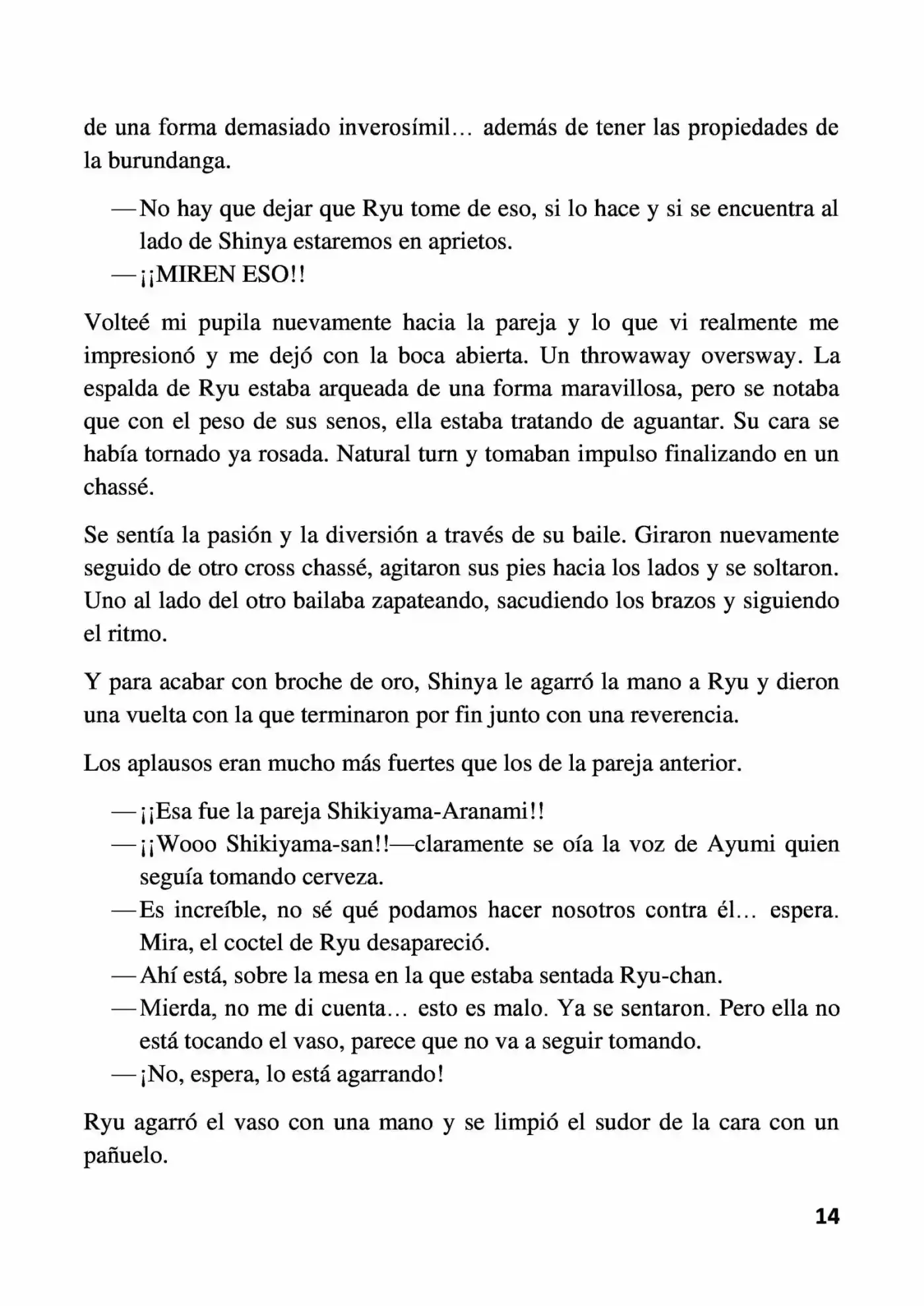 Mujaki Na Ore Wa Jitsu Ni Mijime (Novela) - Capítulo 25 - Página 14 - LectorTMOo
