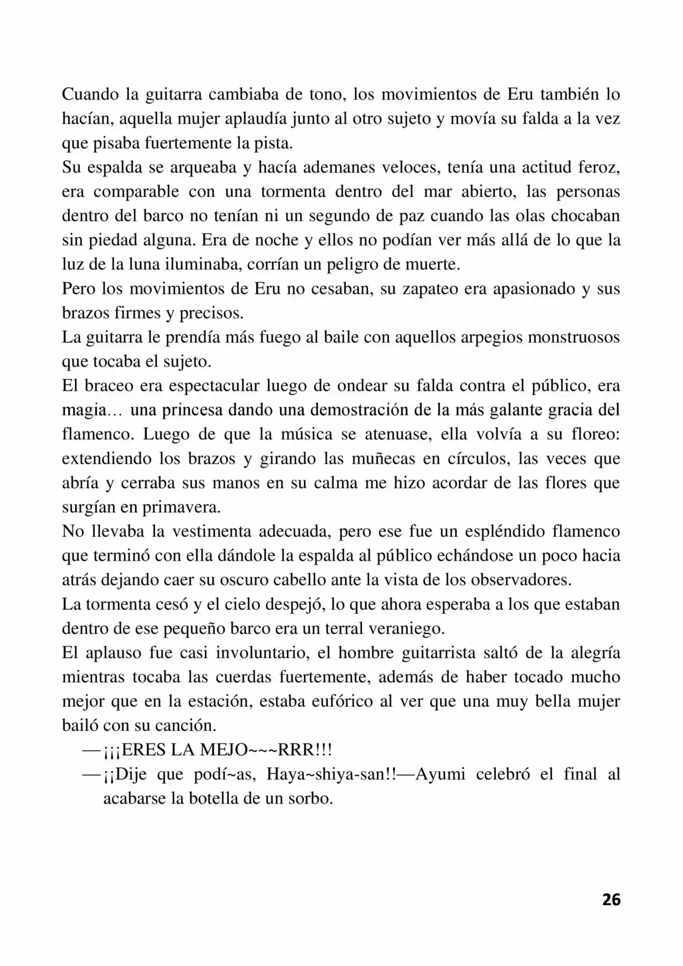 Mujaki Na Ore Wa Jitsu Ni Mijime (Novela) - Capítulo 25 - Página 26 - LectorTMOo