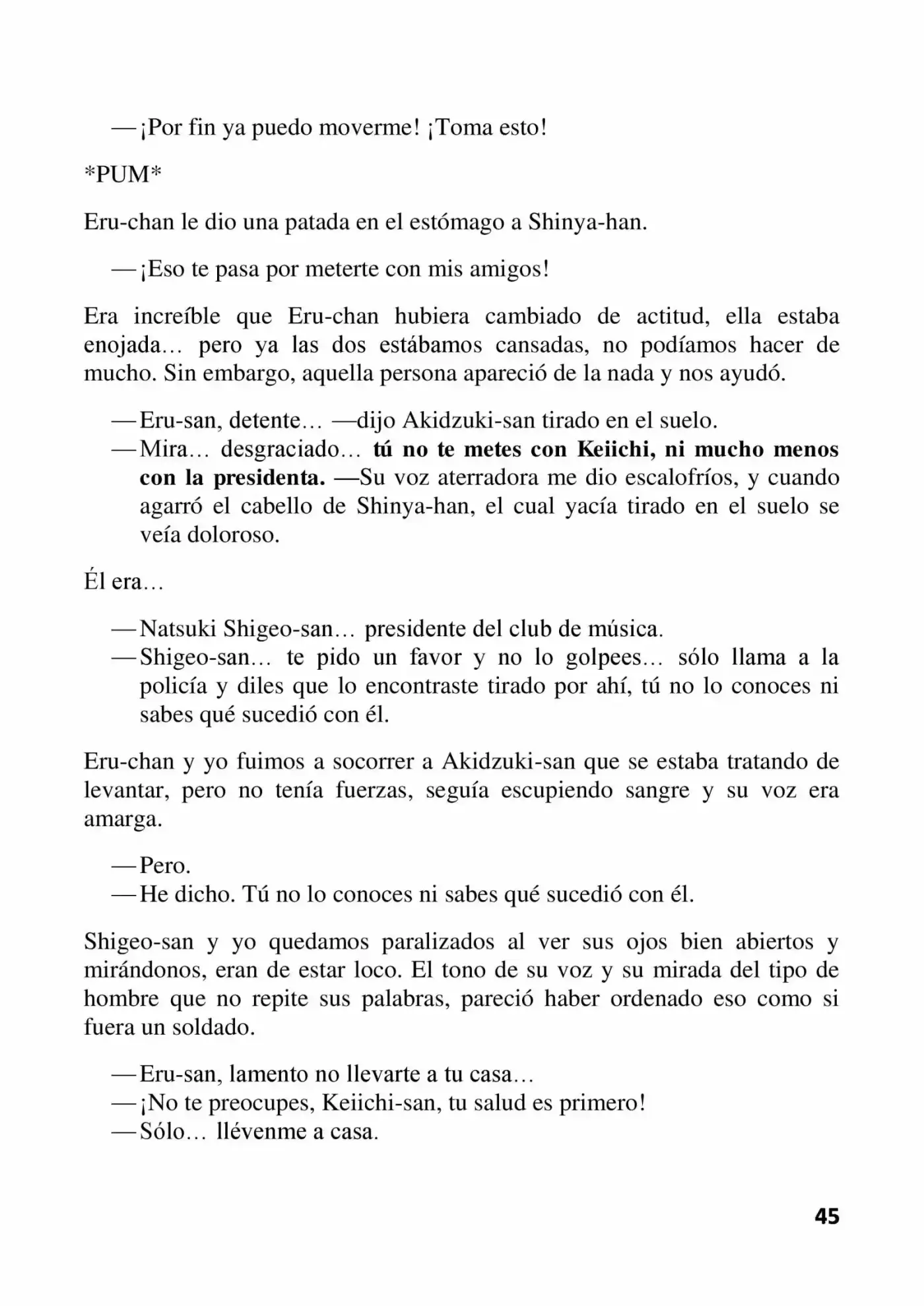 Mujaki Na Ore Wa Jitsu Ni Mijime (Novela) - Capítulo 25 - Página 44 - LectorTMOo