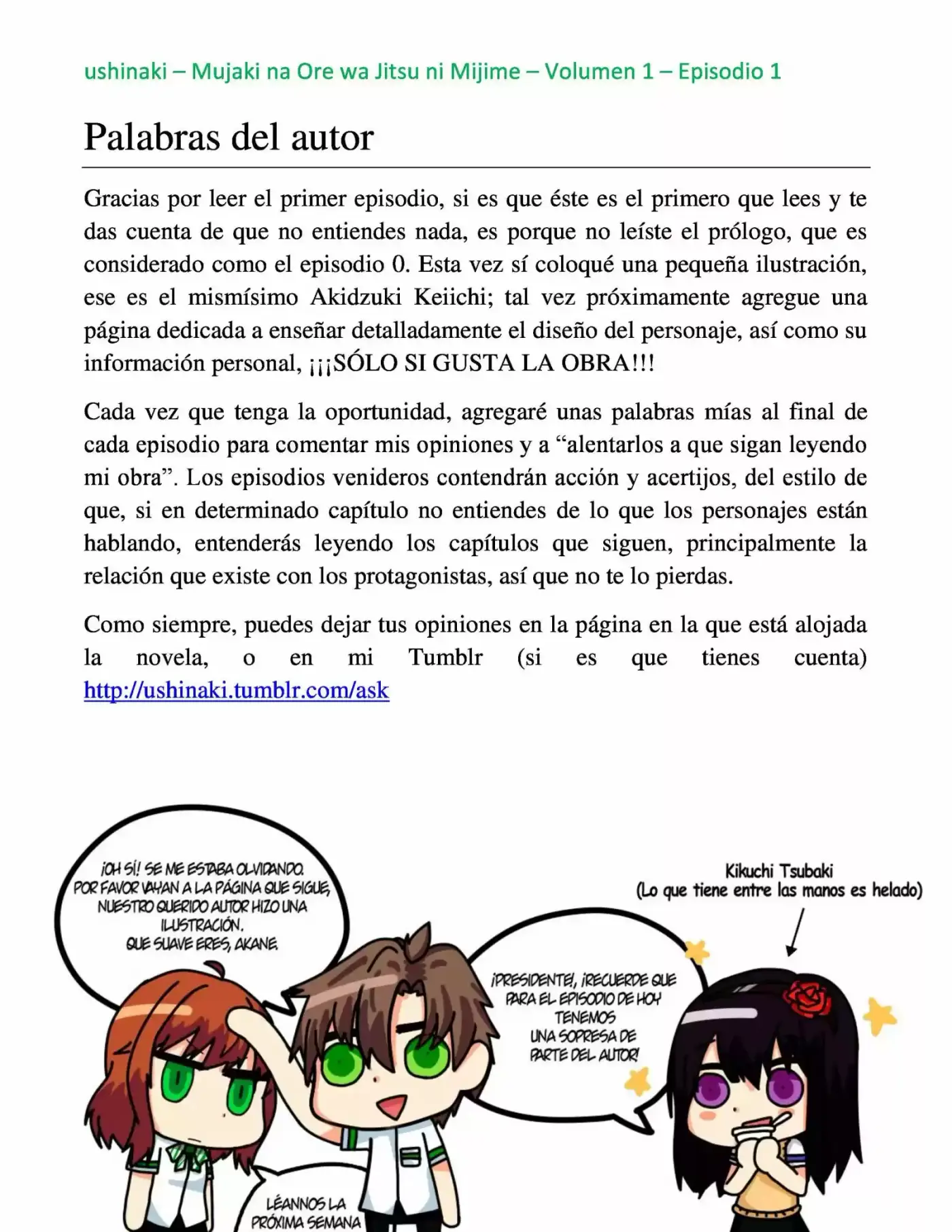 Mujaki Na Ore Wa Jitsu Ni Mijime - Capítulo 1 - Página 18 - LectorTMOo