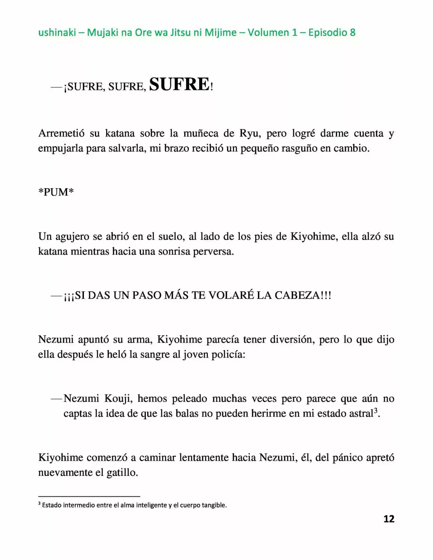 Mujaki Na Ore Wa Jitsu Ni Mijime - Capítulo 8 - Página 12 - LectorTMOo